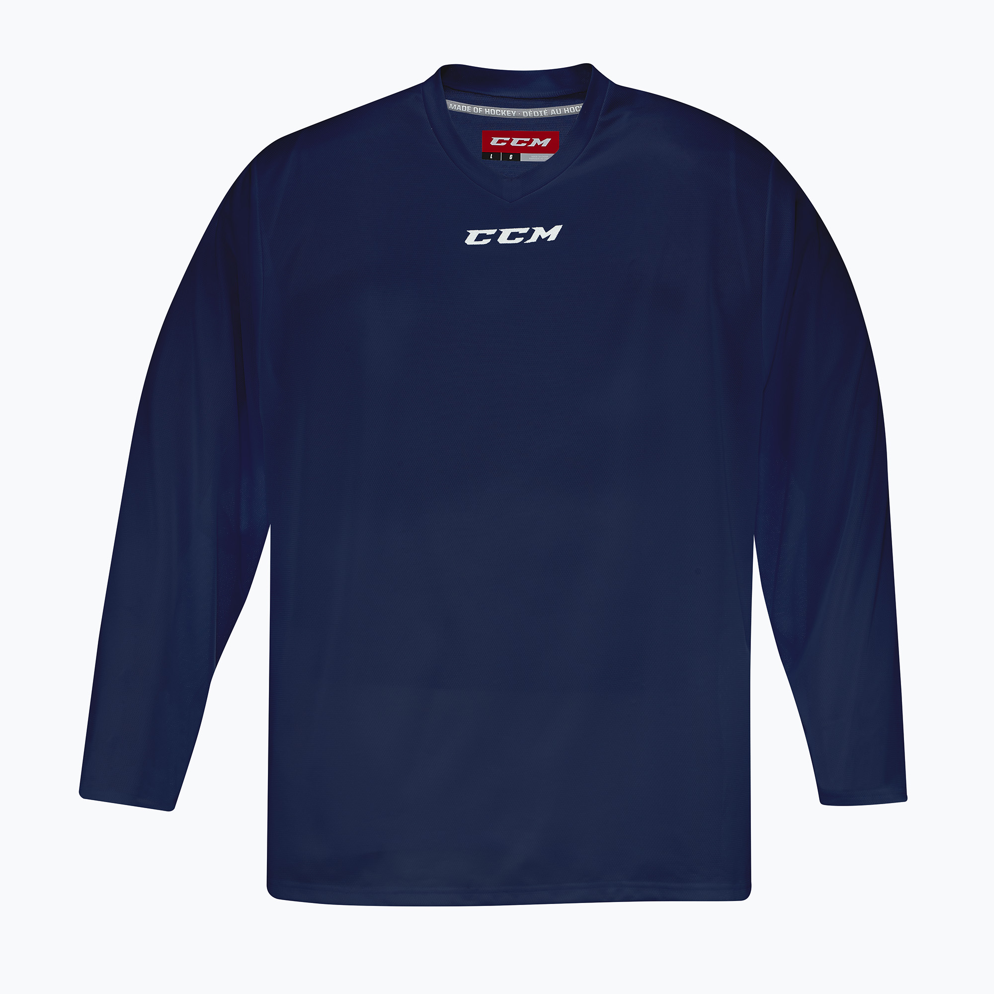 Детска блуза с дълъг ръкав  CCM 5000 JR Practice Jersey navy