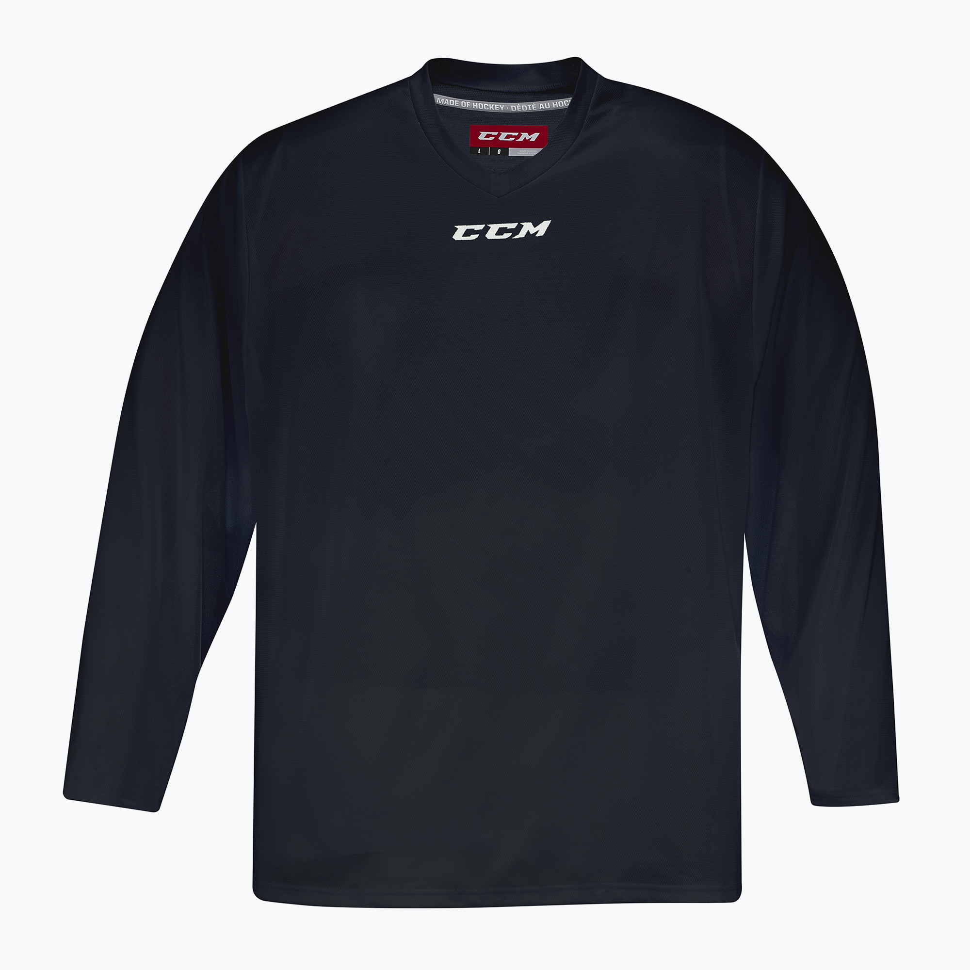 Herren-Hockey-Langarmtrikot CCM 5000 SR schwarz (SR 5000)