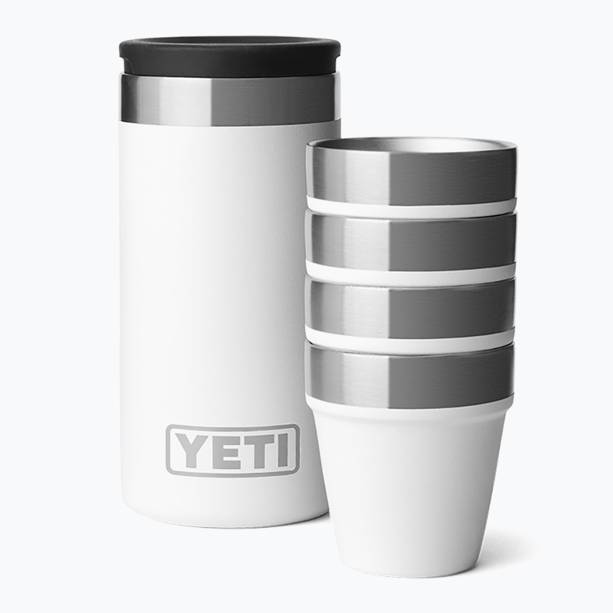 Kieliszki turystyczne YETI Shot 48 ml 4 szt. white 