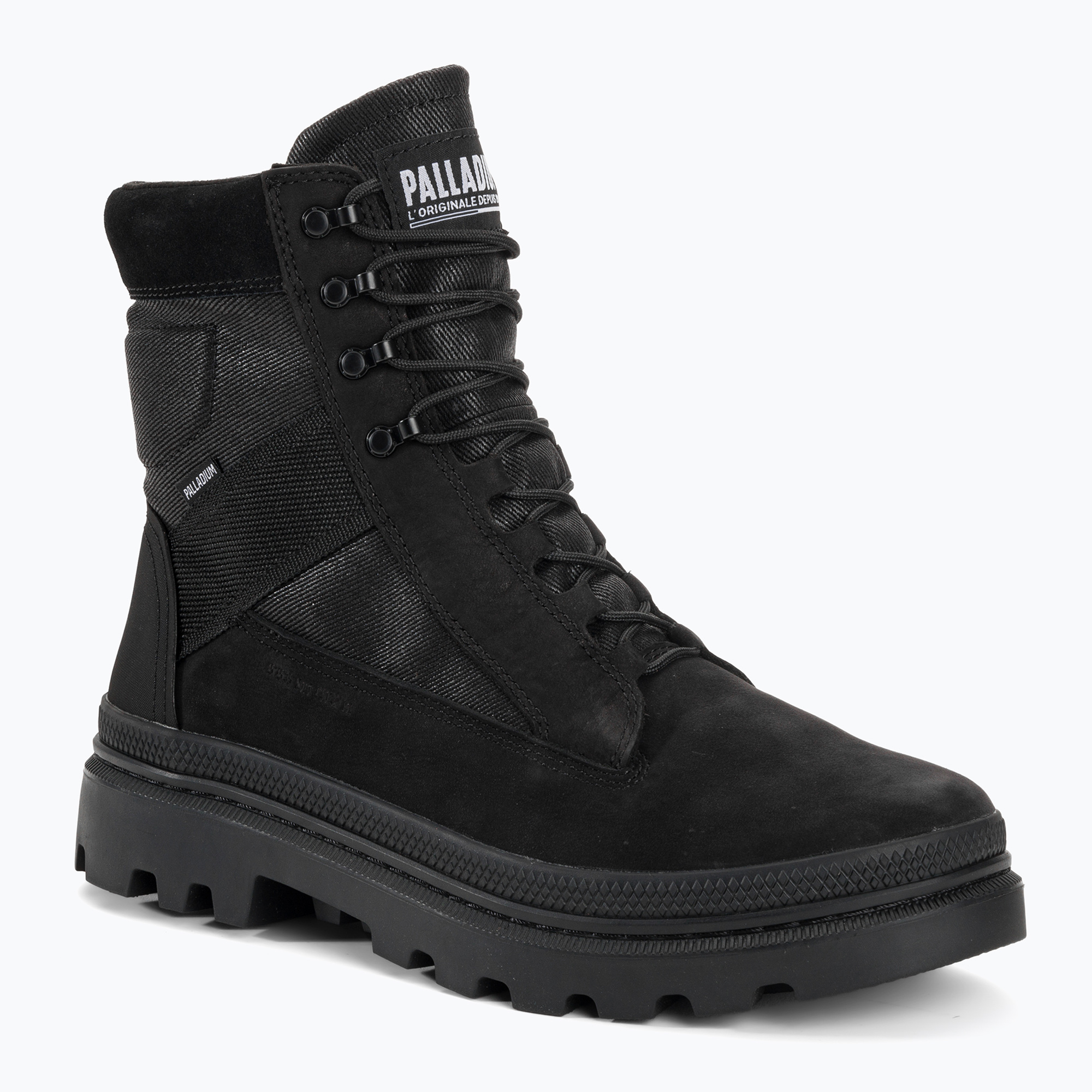 Cipő Palladium Pallatrooper Tactical black/black (Pallatrooper Tactical 77977)