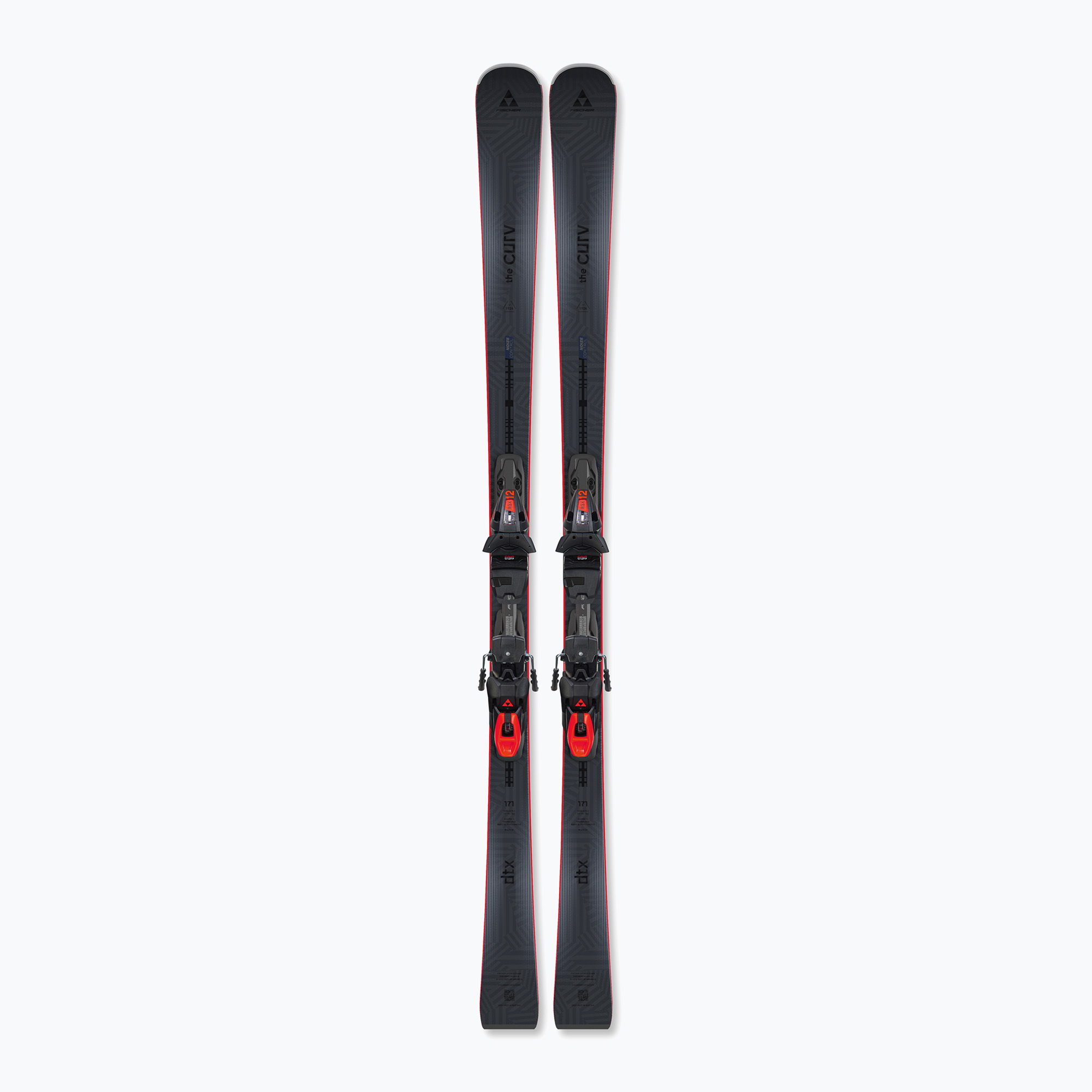 Ски за спускане със ски автомати Fischer The Curv Noize DTX   RSX 12 GW PR