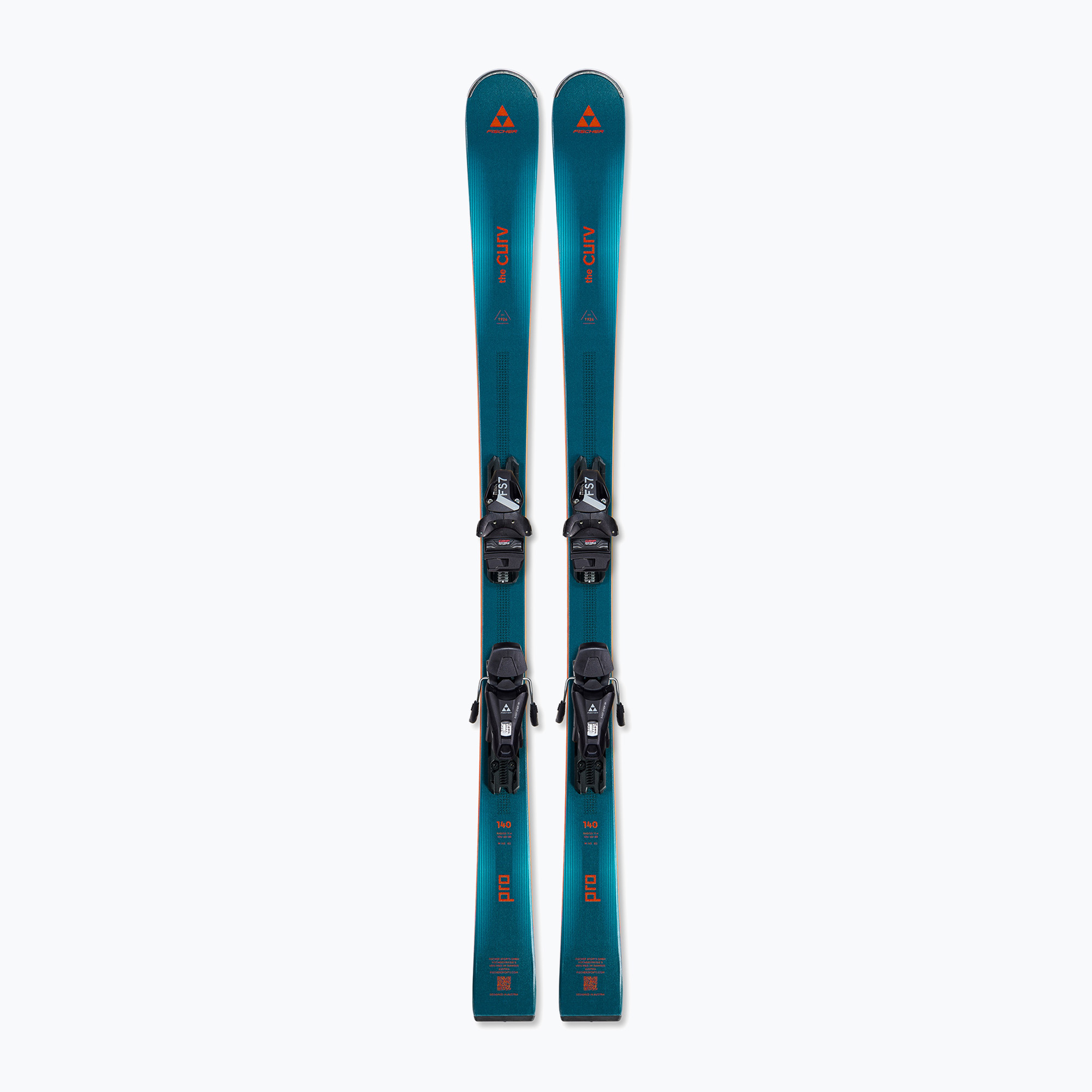 Детски ски за спускане със ски автомати Fischer The Curv Pro   FS7 GW CA Jrs