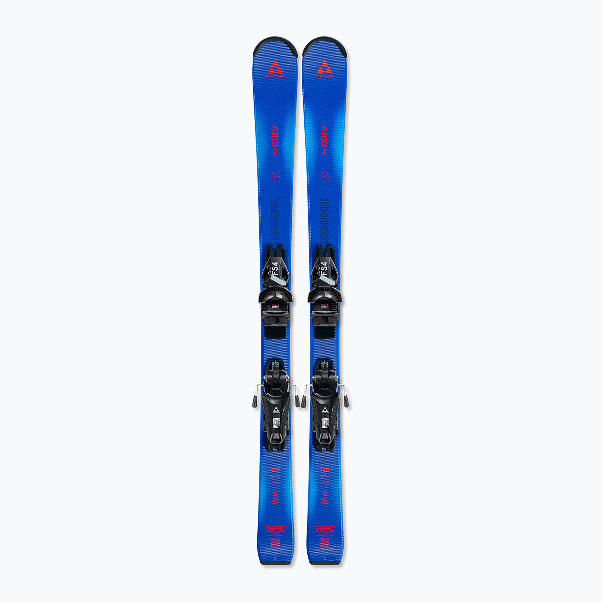 Детски ски за спускане със ски автомати Fischer The Curv Jr (100-120)   FS4 GW CA Jrs
