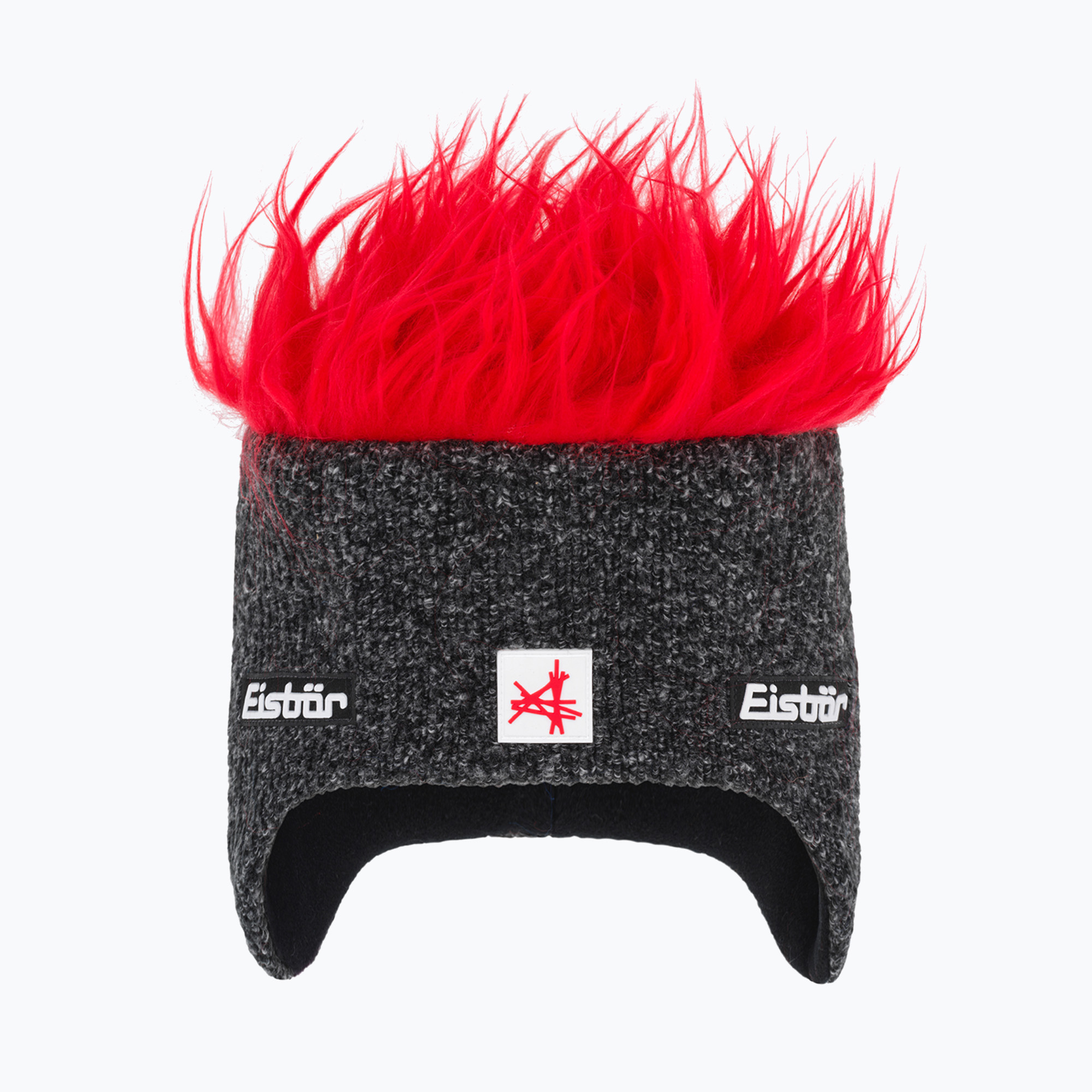 Czapka zimowa Eisbar Cocker SA grafit/red 