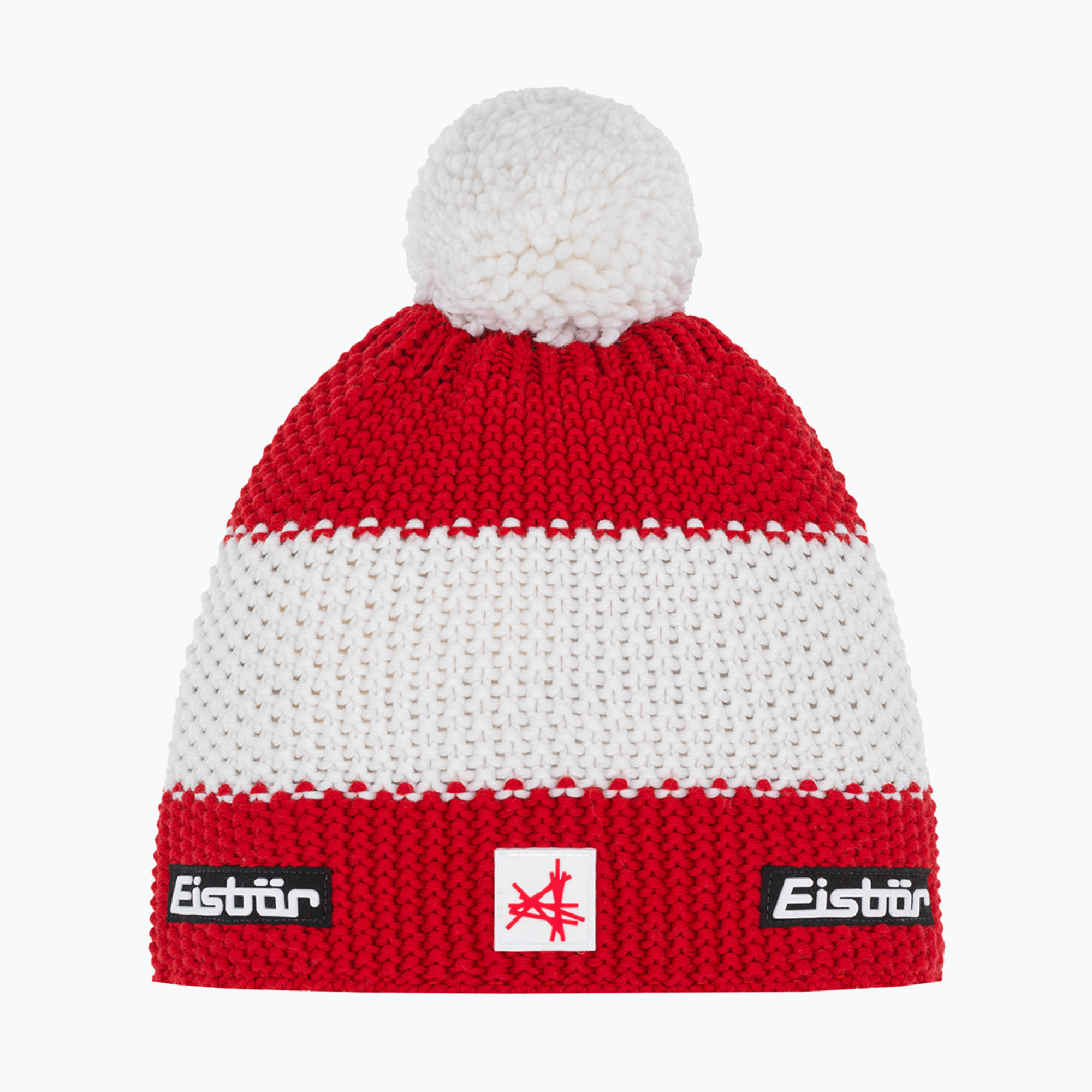 Czapka zimowa Eisbar Star Pompon SA ketchup/white/ketchup 