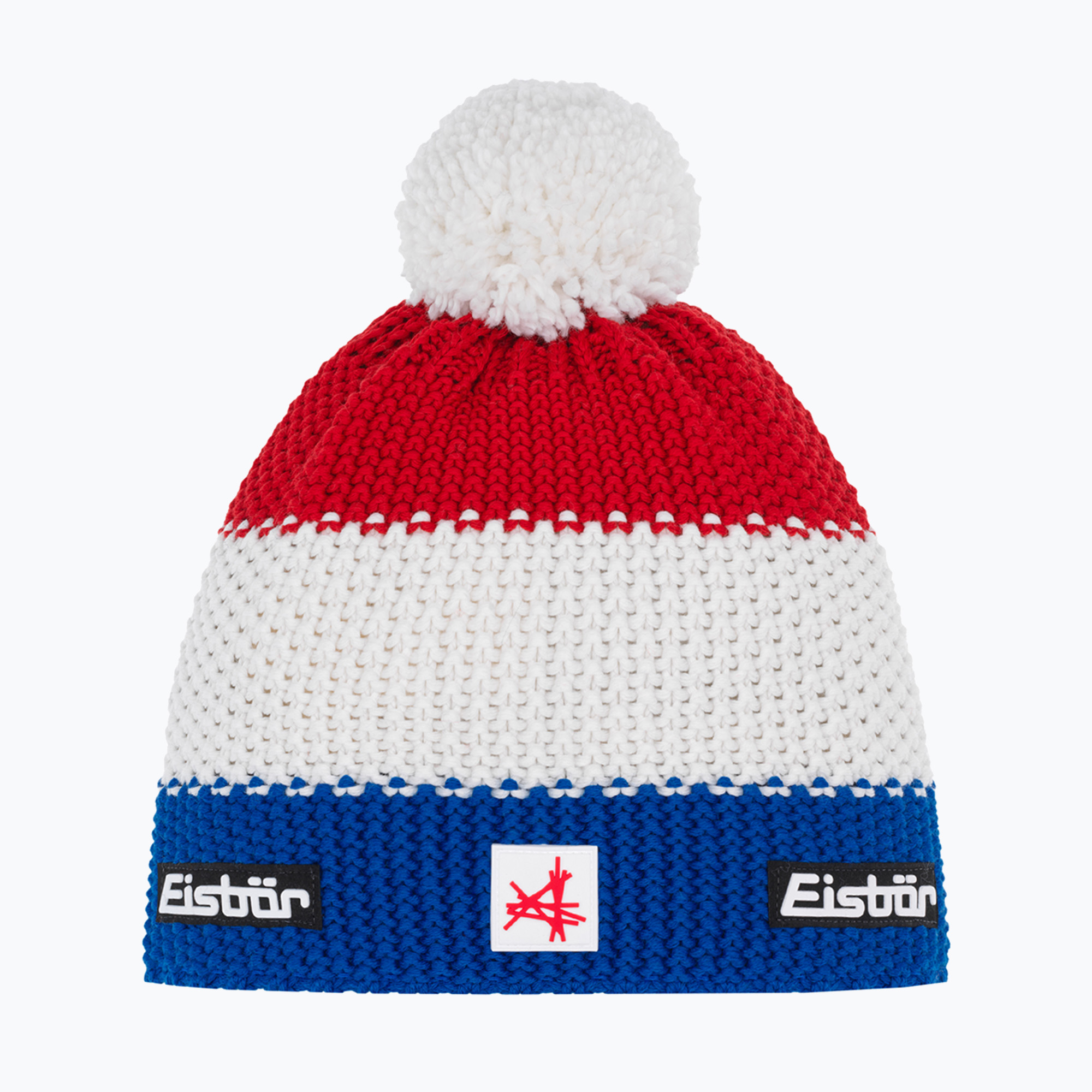 Czapka zimowa Eisbar Star Pompon SA lapis/white/ketchup 