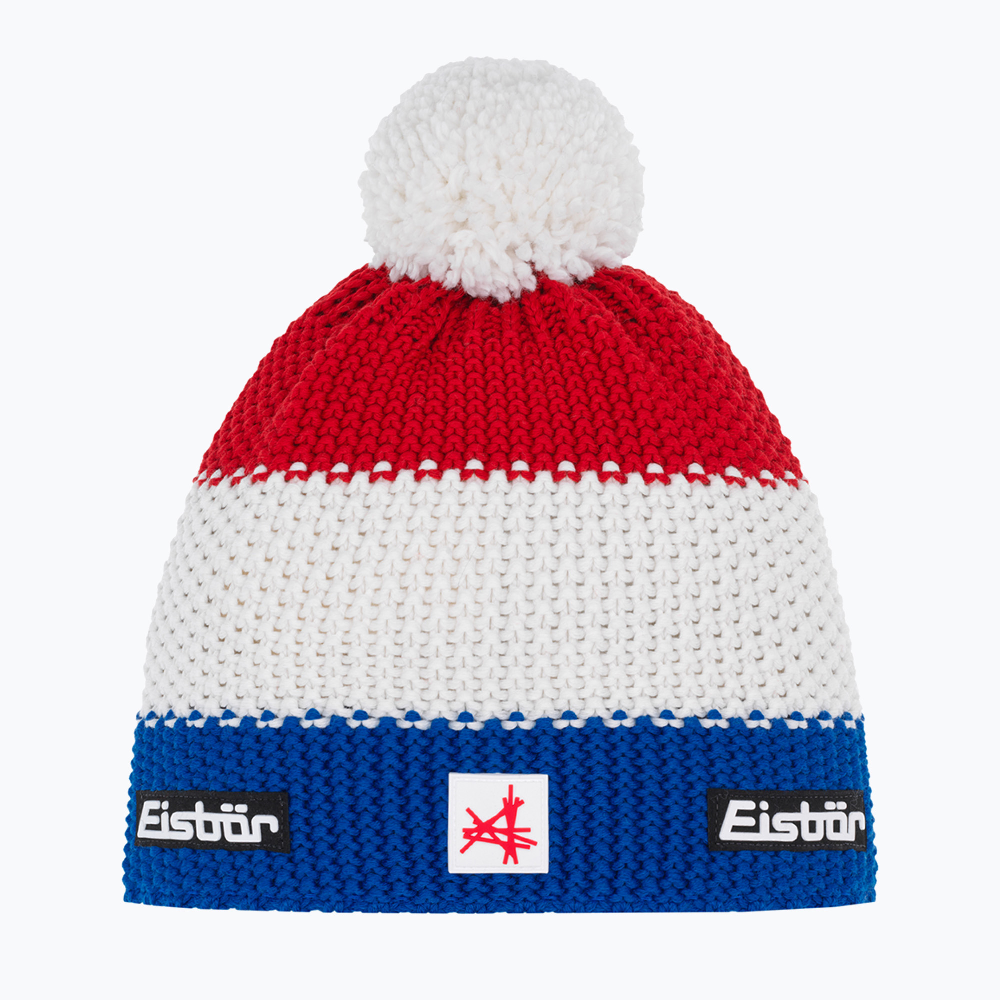 Czapka zimowa dziecięca Eisbar Stan Pompon SA lapis/white/ketchup 