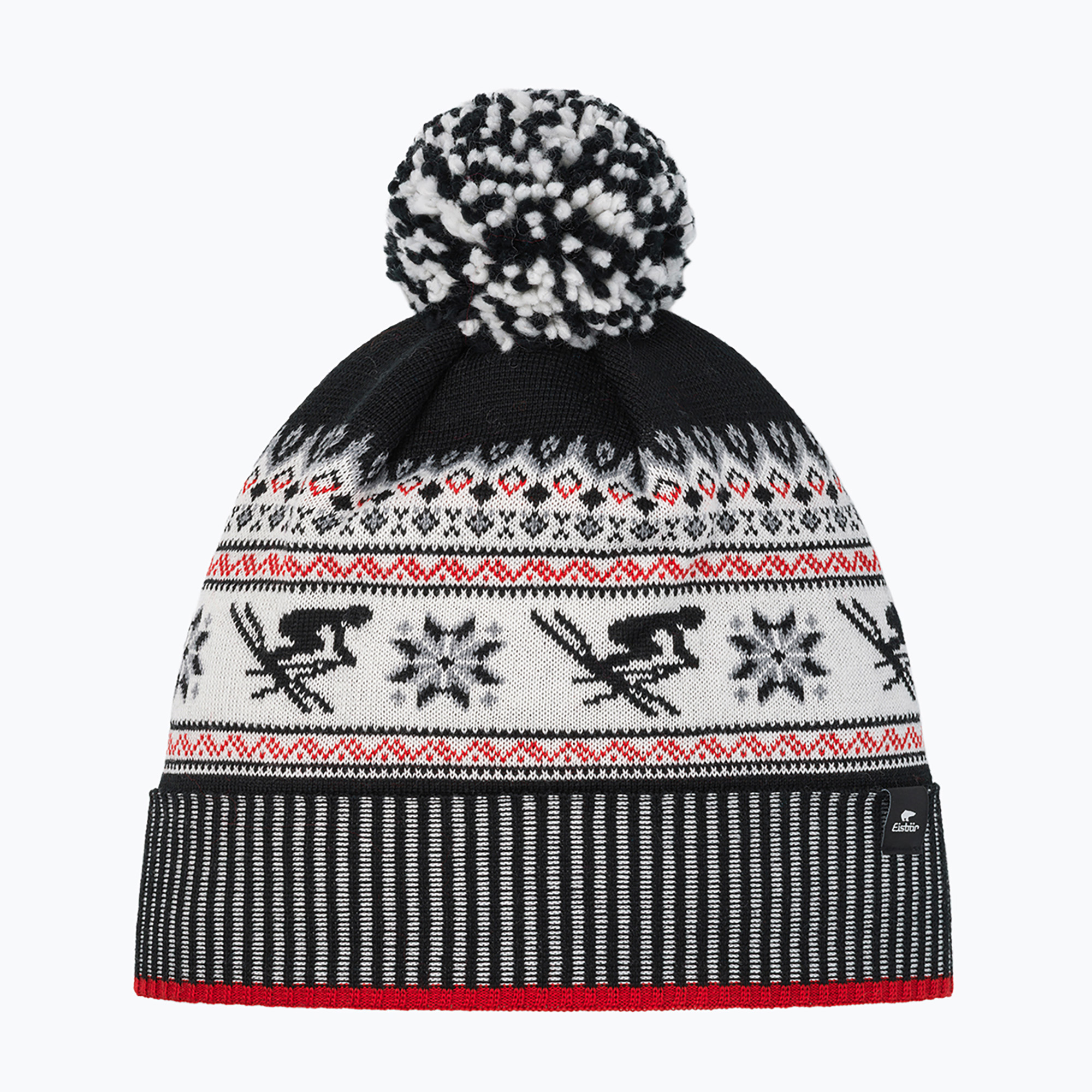 Зимна шапка Eisbar Retroski Pompon black