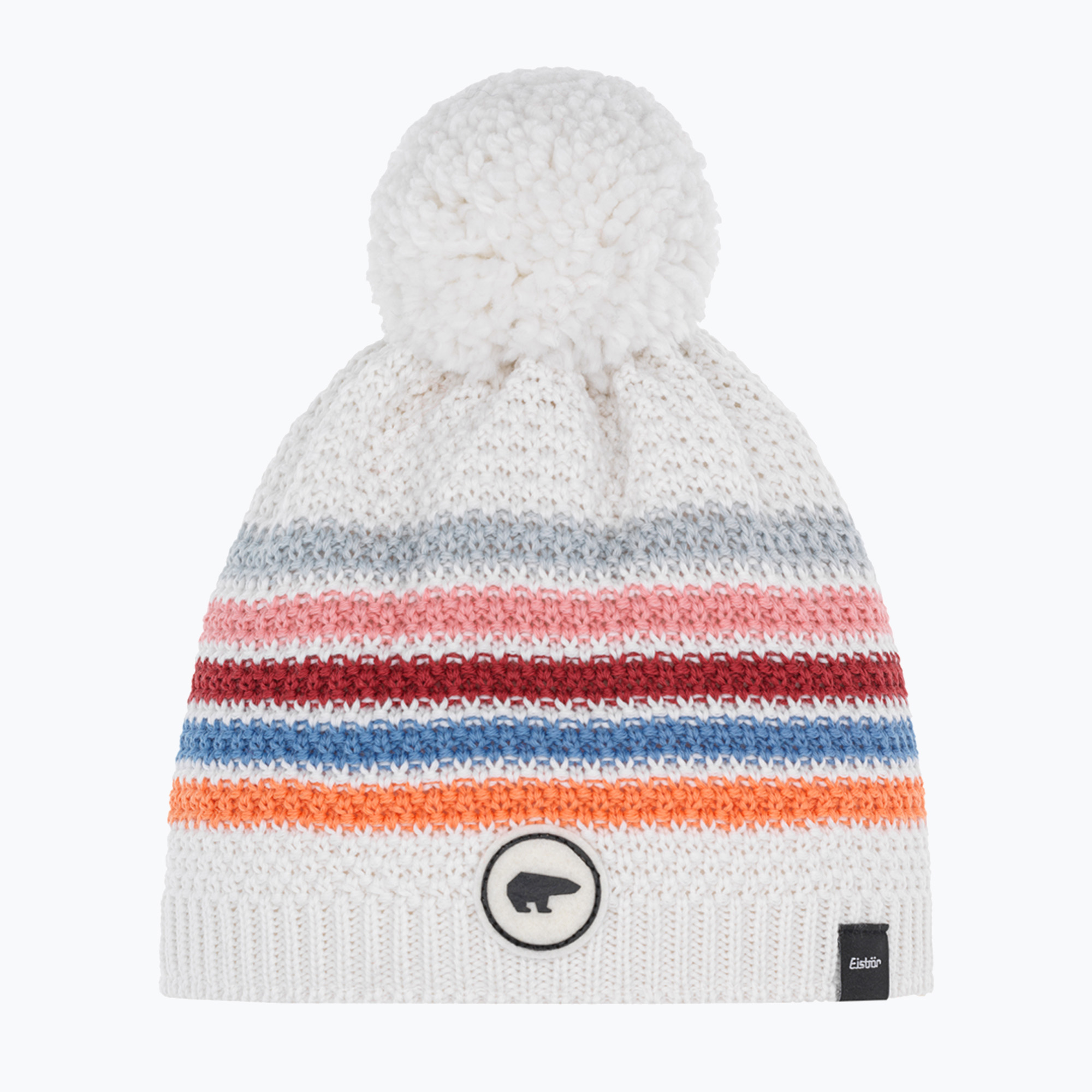 Czapka zimowa dziecięca Eisbar Stan Pompon white 