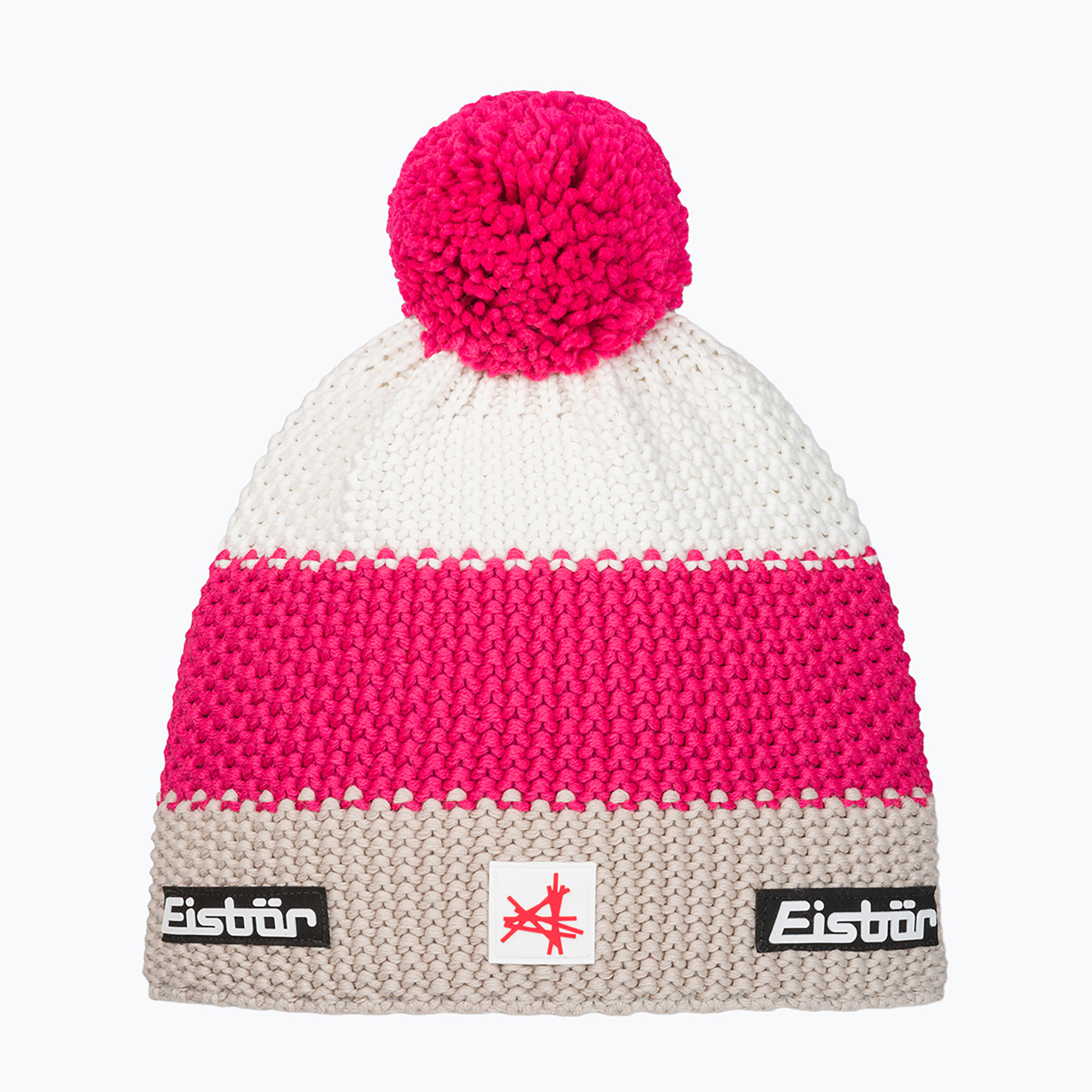 Зимна шапка Eisbar Star Pompon SA pink