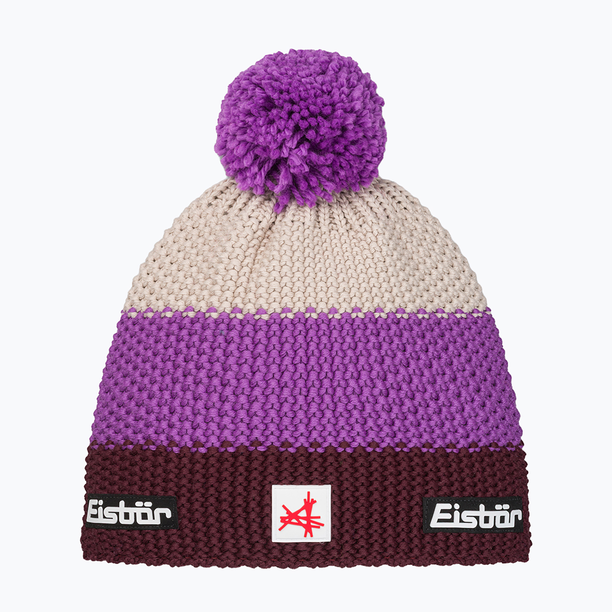 Зимна шапка Eisbar Star Pompon SA lilac/purple