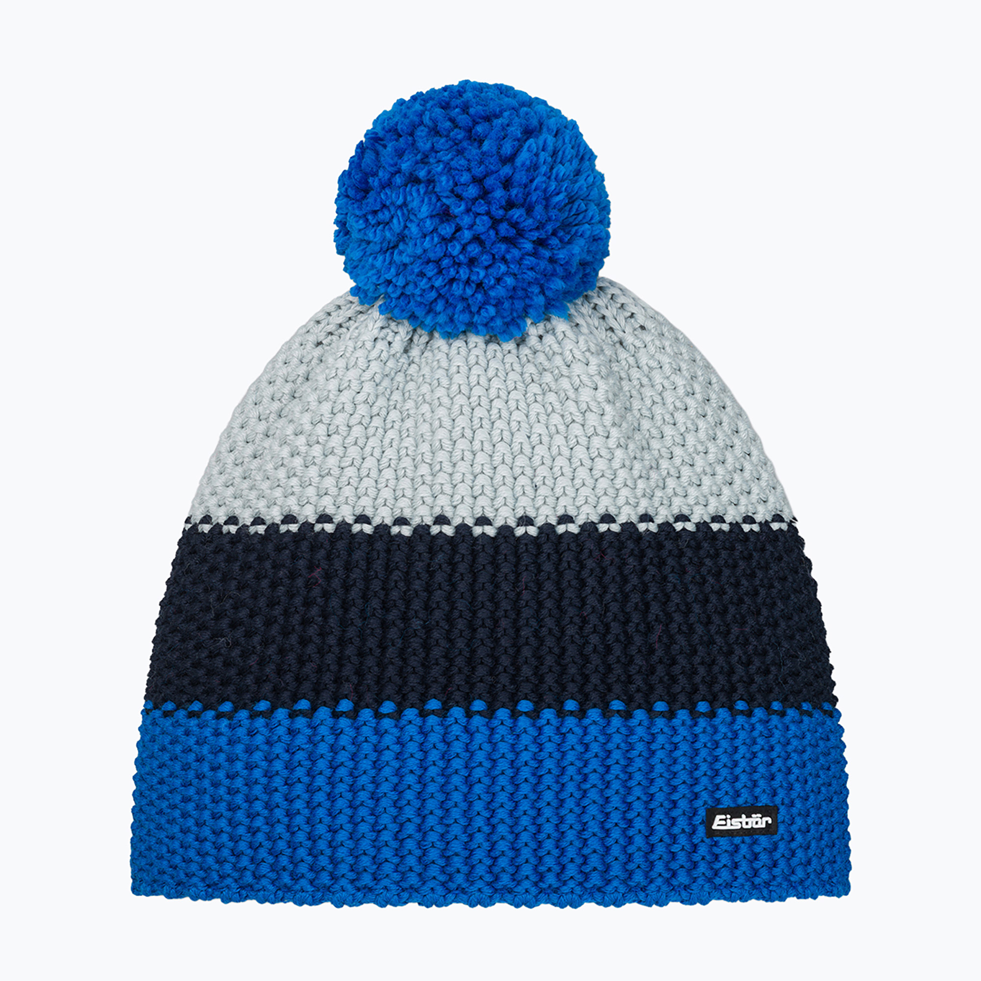 Зимна шапка Eisbar Star Pompon blue/cobalt