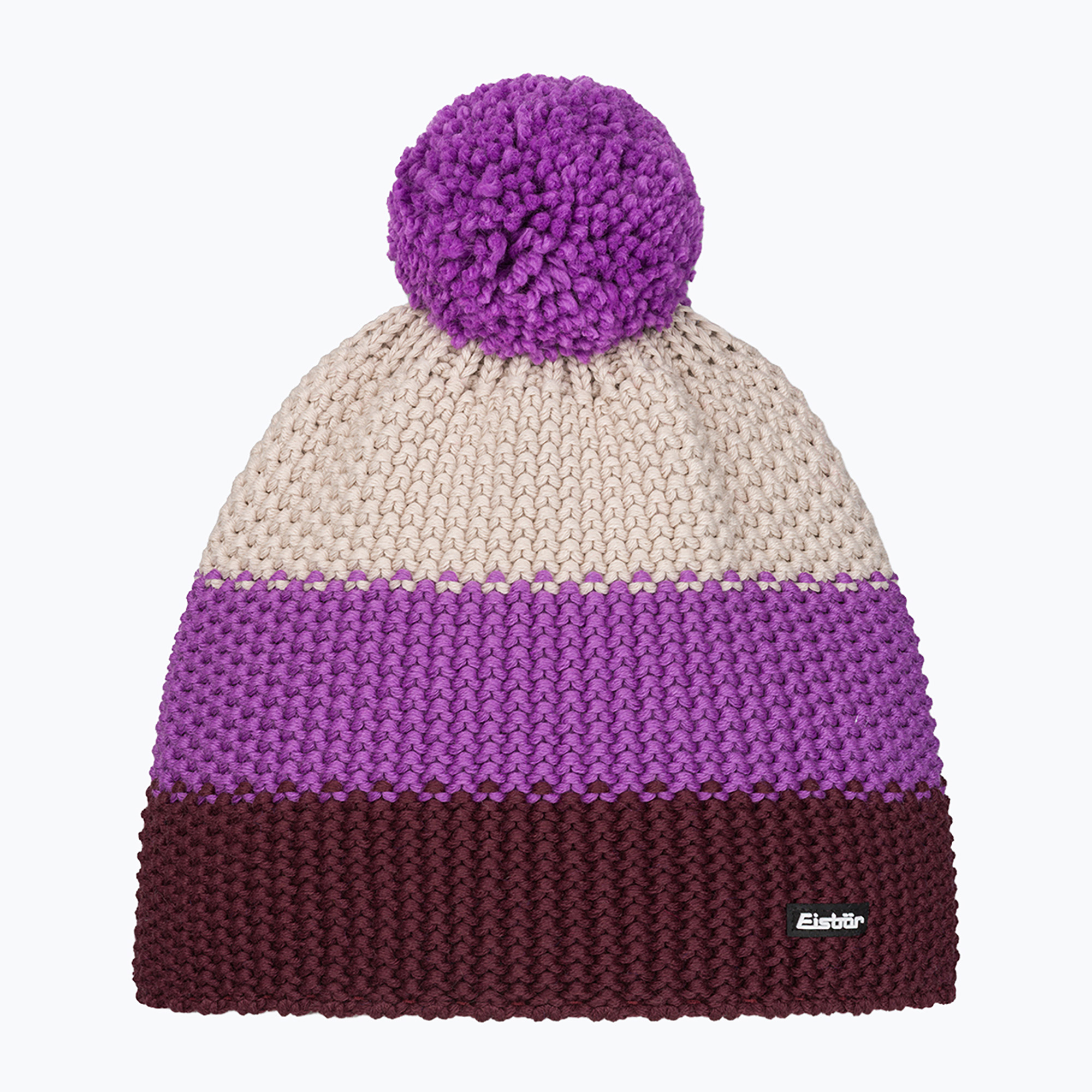 Зимна шапка Eisbar Star Pompon lilac/purple