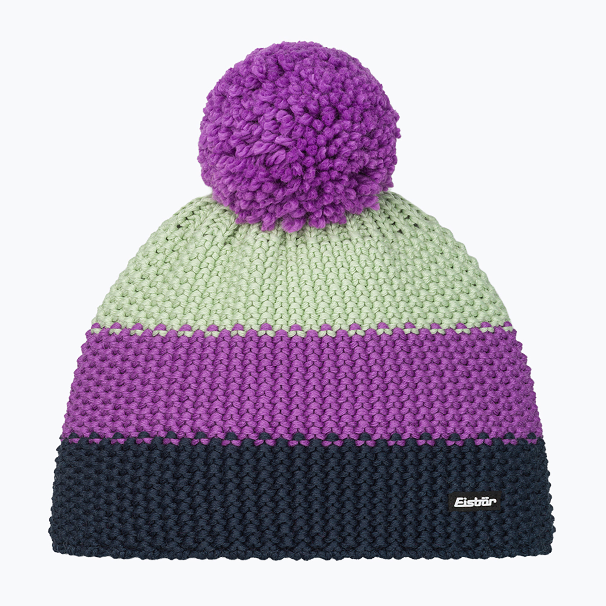 Детска зимна шапка Eisbar Star Pompon purple