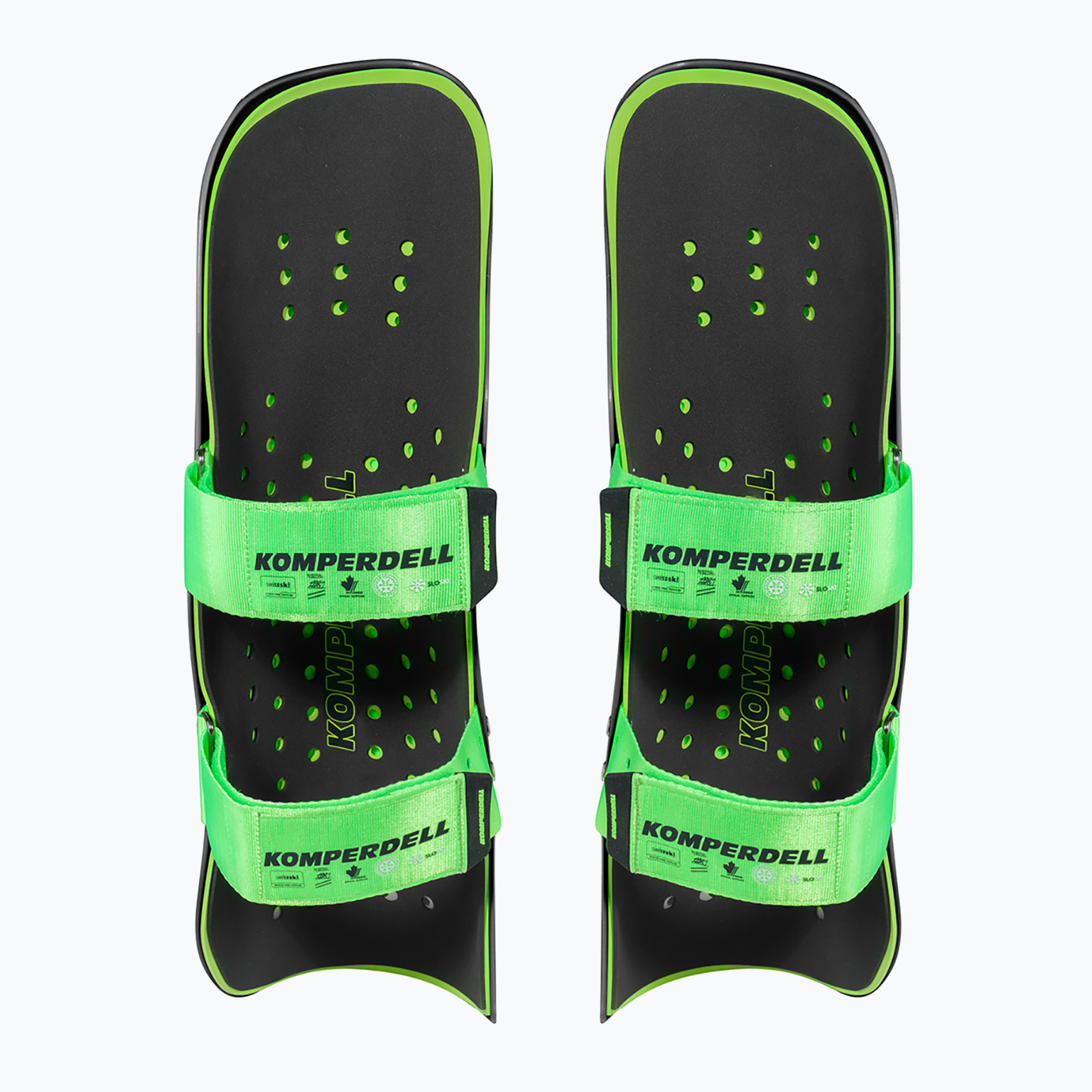 Dětské chrániče holení Komperdell Shinguards Profi World Cup Jr green