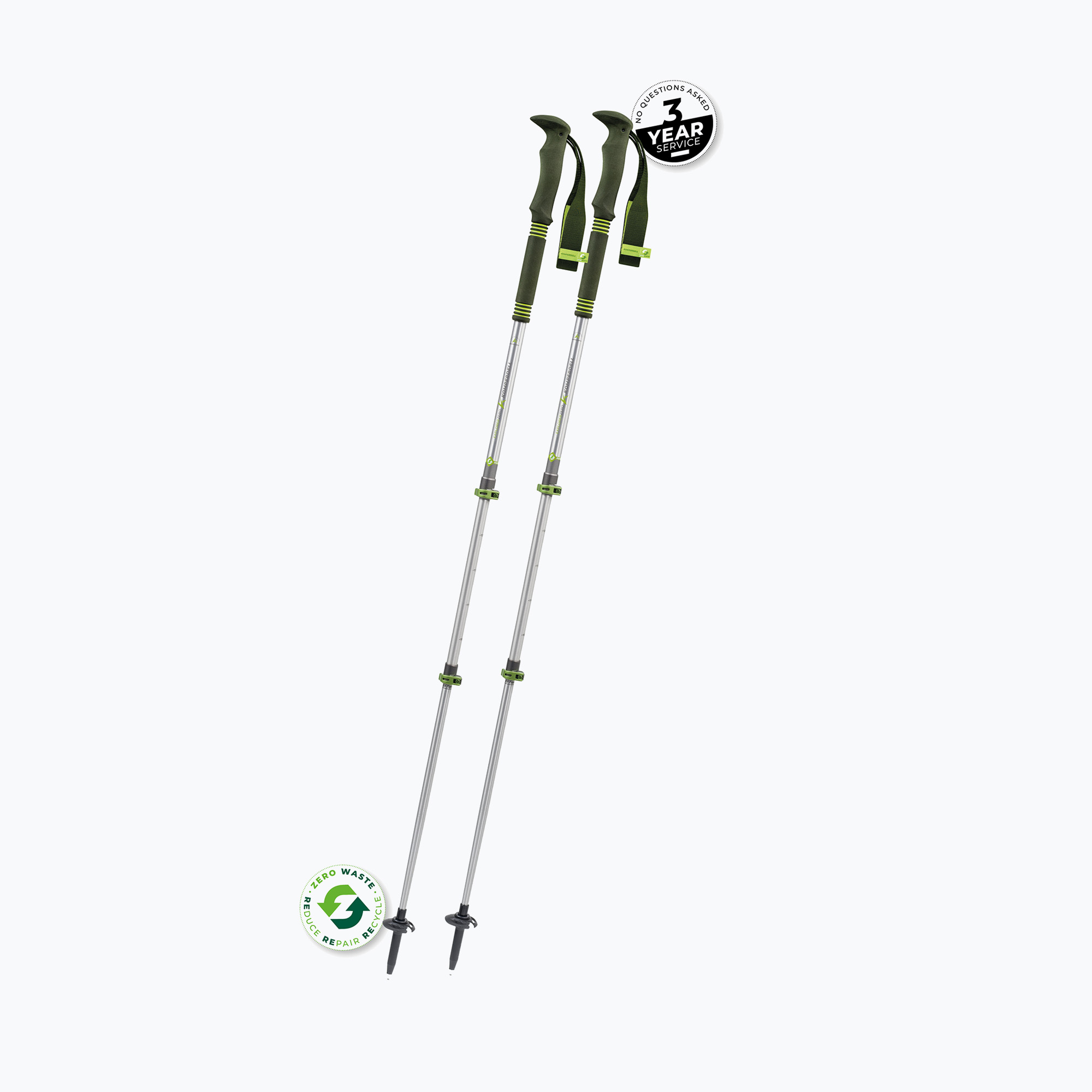 Trekingové palice Komperdell Explorer Zero green