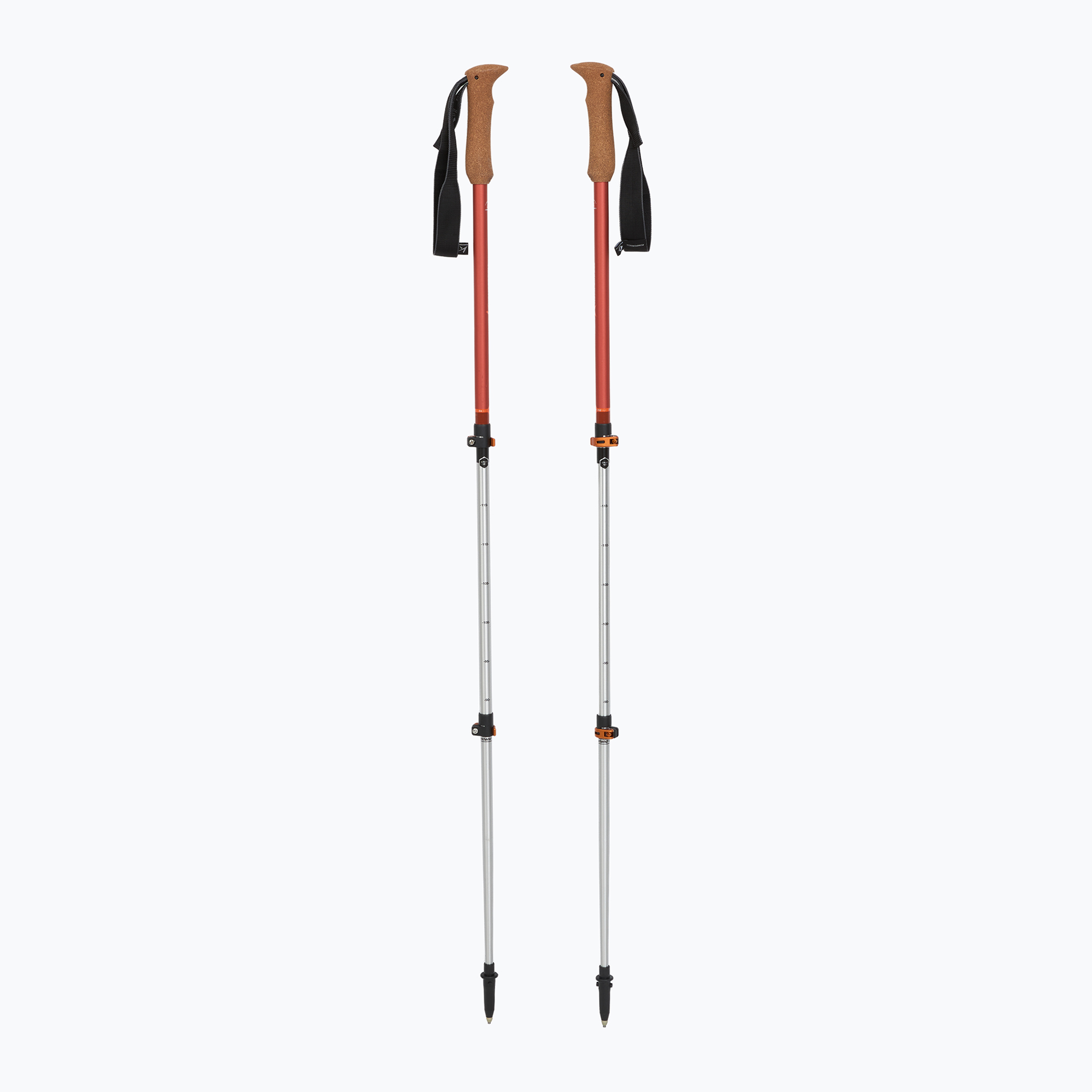 Kije trekkingowe Komperdell Ridgehiker Zero Compact burnt orange