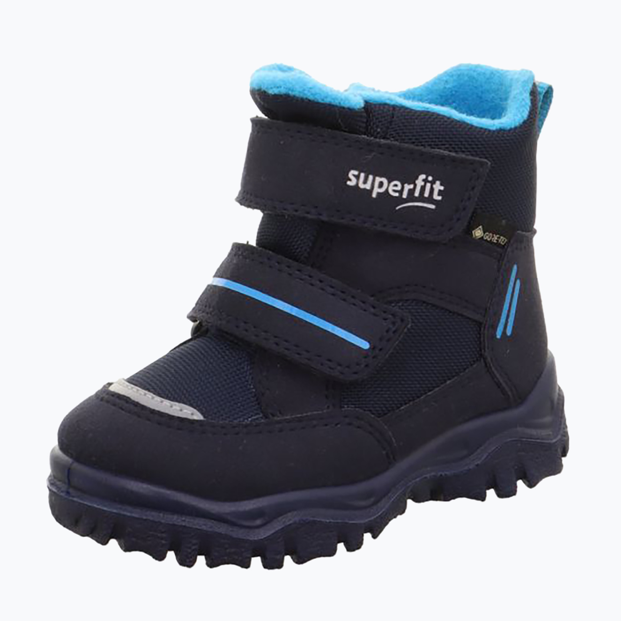 Śniegowce dziecięce Superfit Husky 1 blue/light blue 