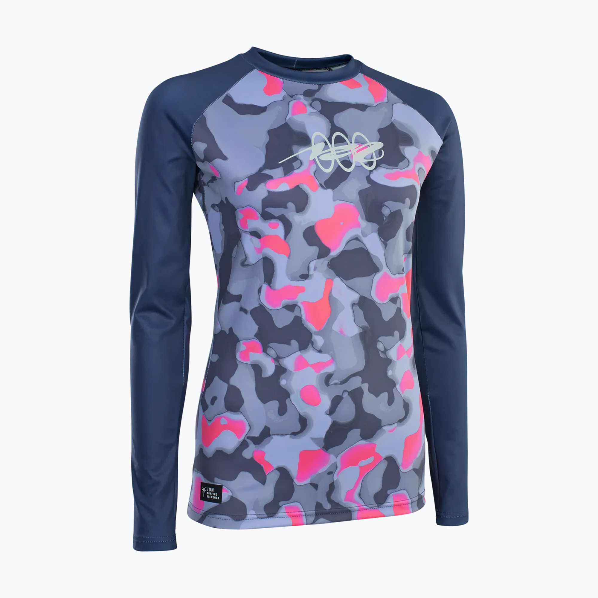 Maglia a maniche lunghe da nuoto donna ION Lizz UV capsule pink