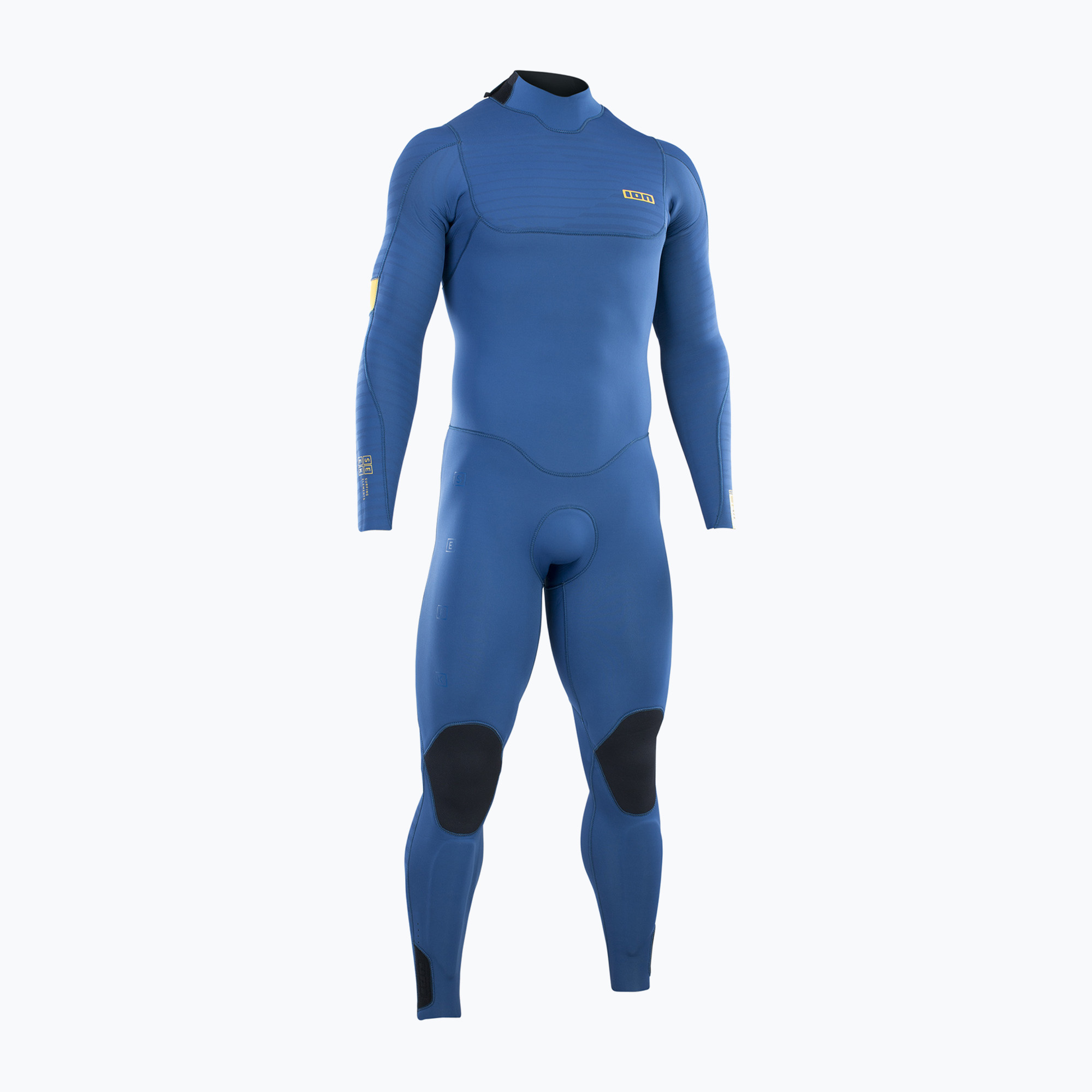 Pianka do pływania męska ION Seek Core 4/3 mm Back Zip faint blue 