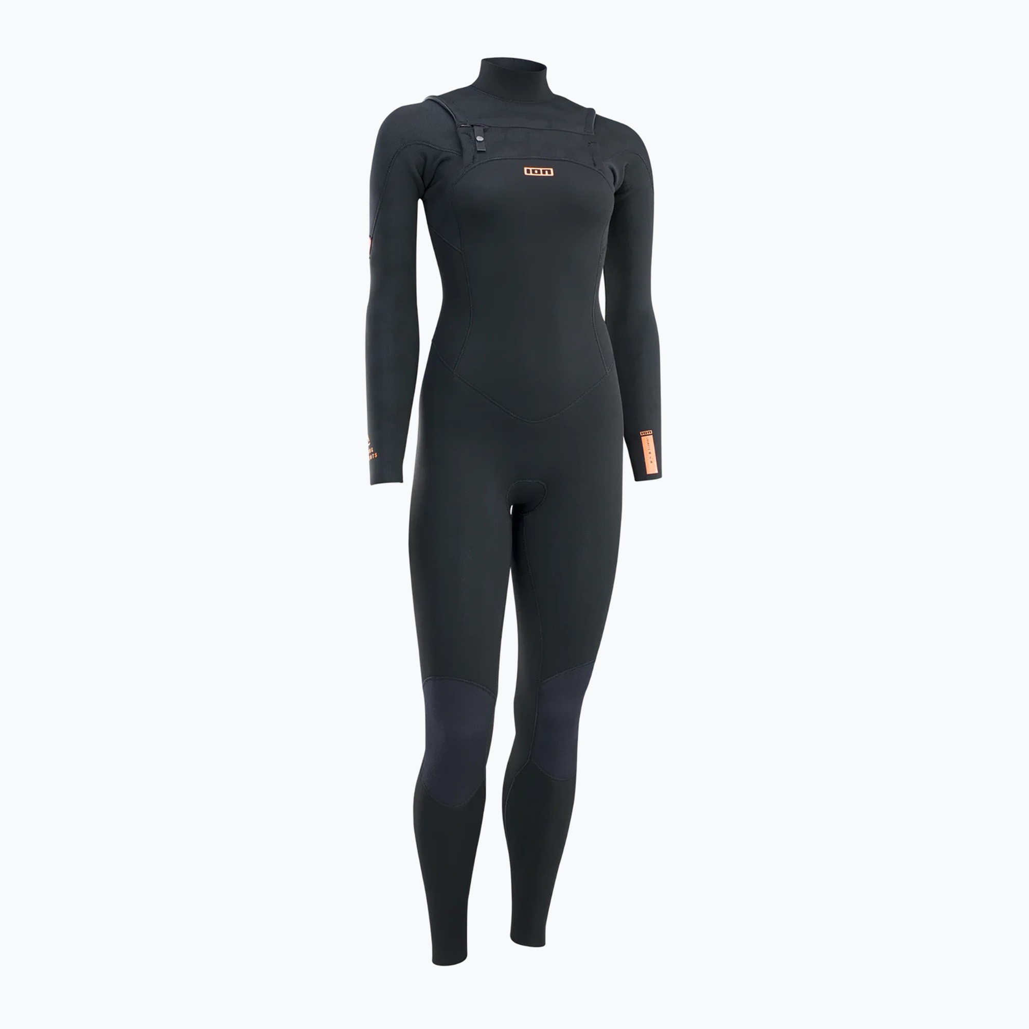 Дамски неопренов костюм за плуване  ION Element 5/4 Front Zip black