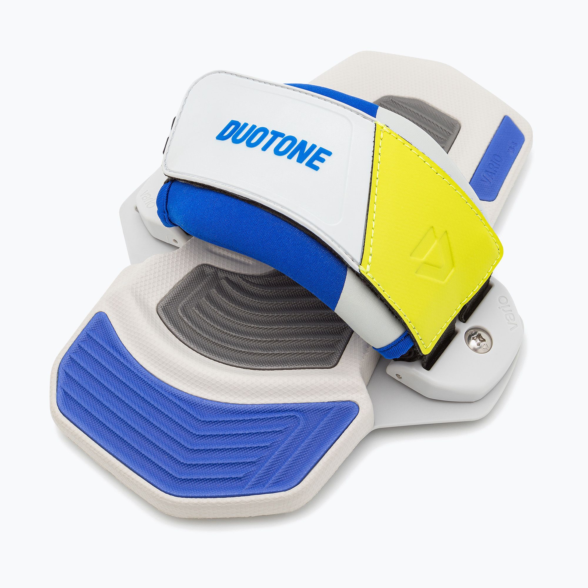 Pady i strapy do kiteboardu DUOTONE Vario Combo blue/lime 