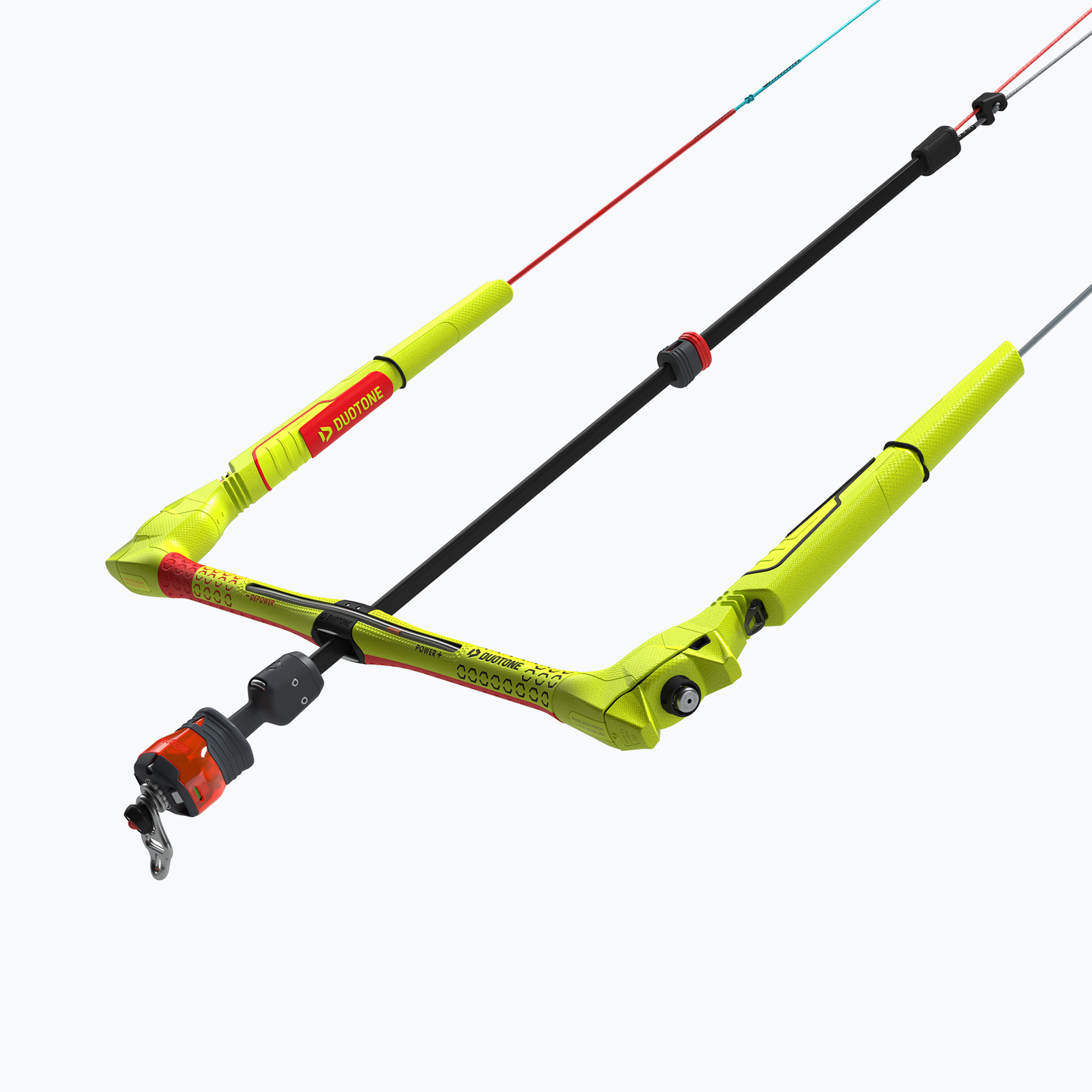 Bar kitesurfingowy DUOTONE Click Quad Control yellow 
