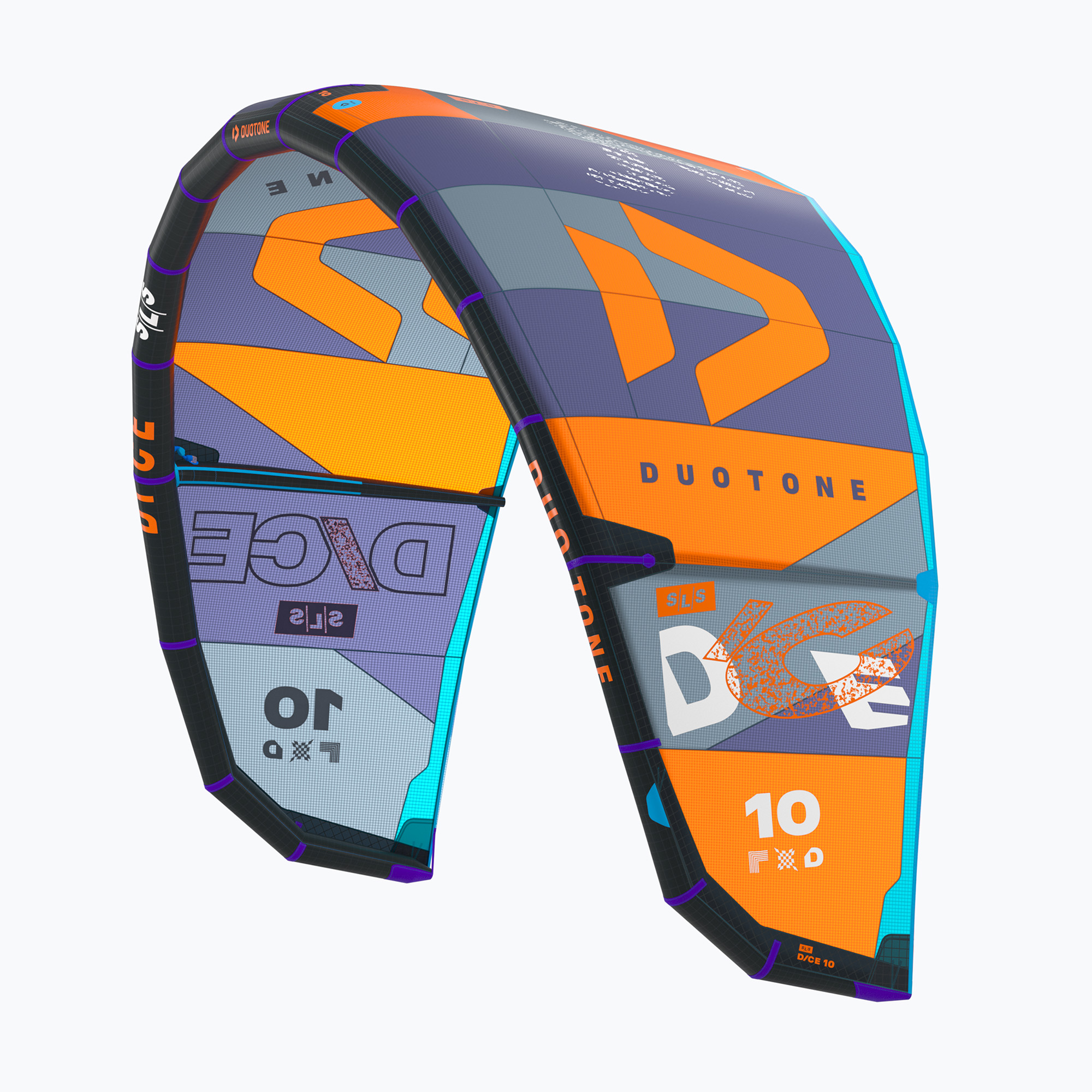 Latawiec kitesurfingowy DUOTONE Dice SLS 2024 blue/dark grey 