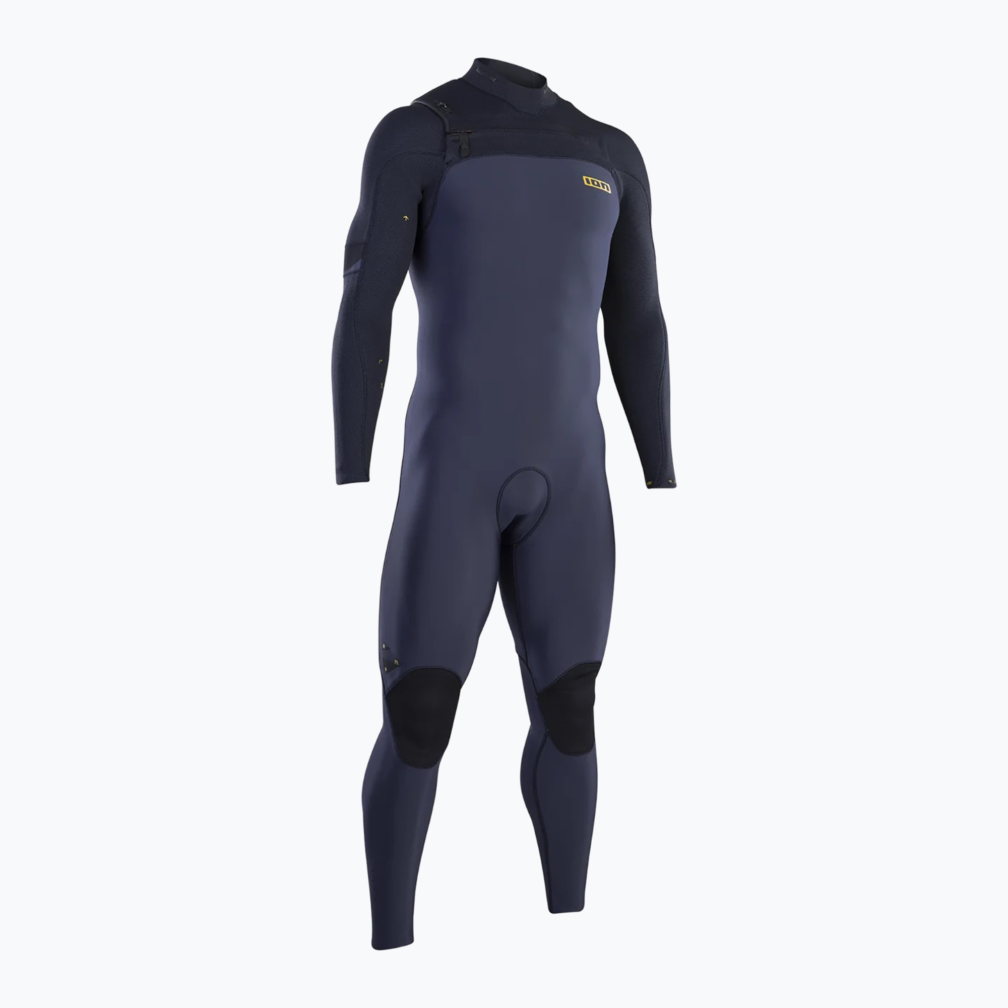 Мъжки неопреннов костюм за плуване ION Seek Amp 5/4 Front Zip blue nights
