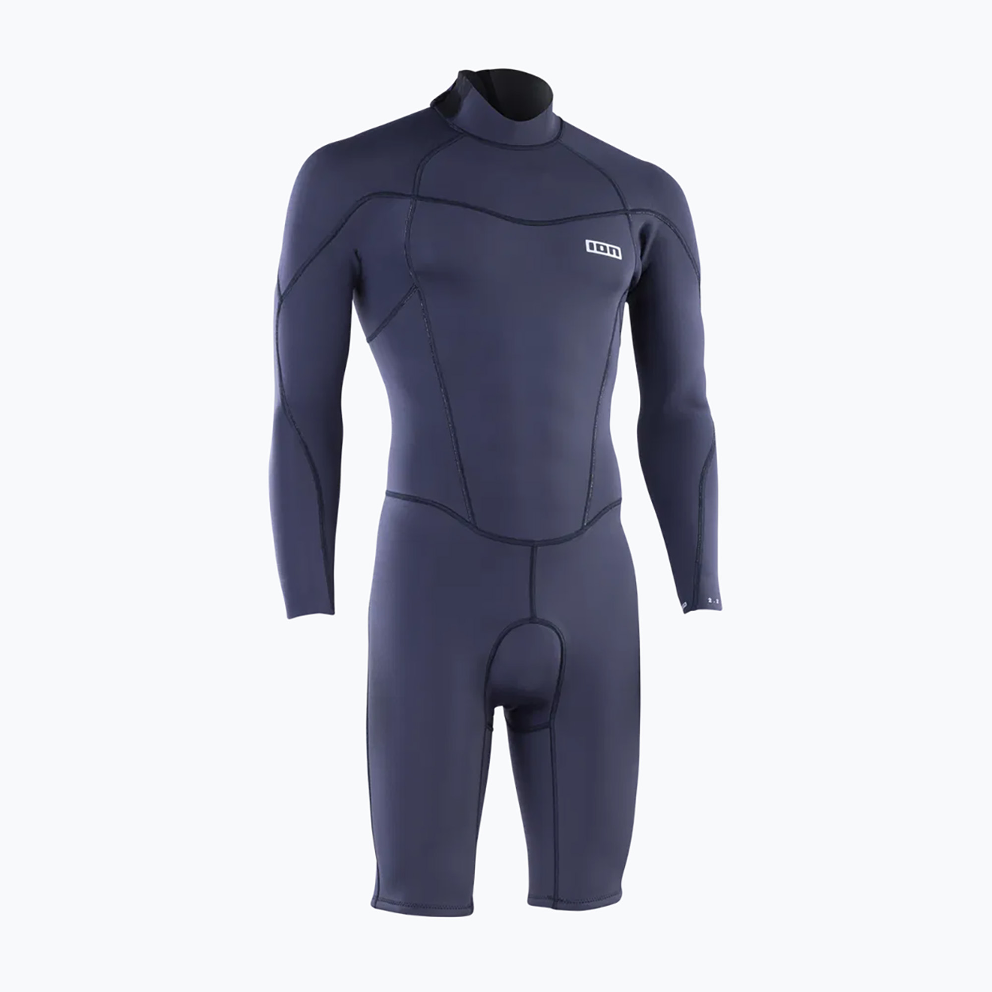 Pianka do pływania męska ION Element 2/2 mm Shorty Back Zip blue nights 