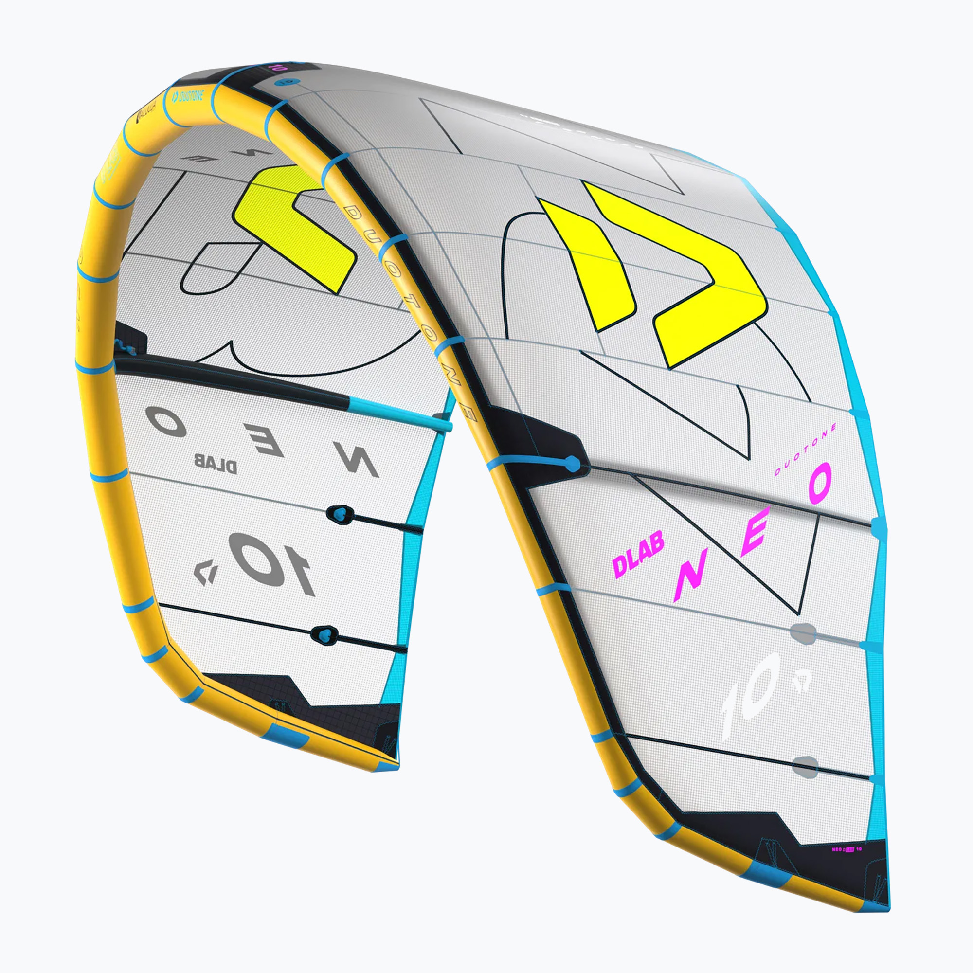 Latawiec kitesurfingowy DUOTONE Neo D/LAB 2025 grey/lime 