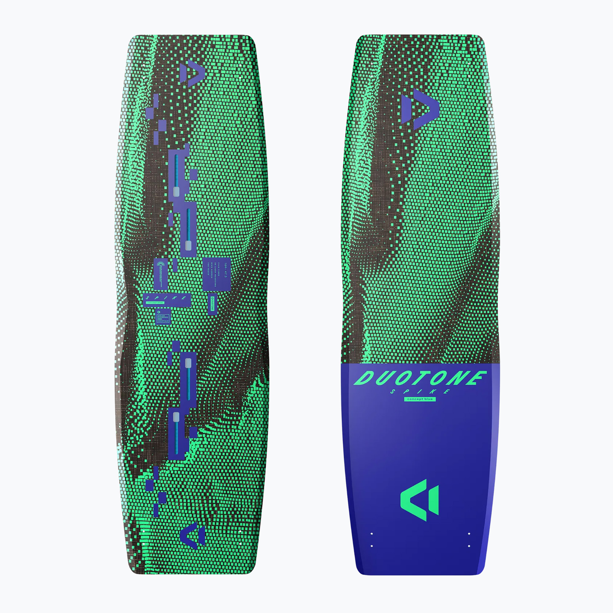 Deska do kitesurfingu DUOTONE Spike CB 2025 green/blue 