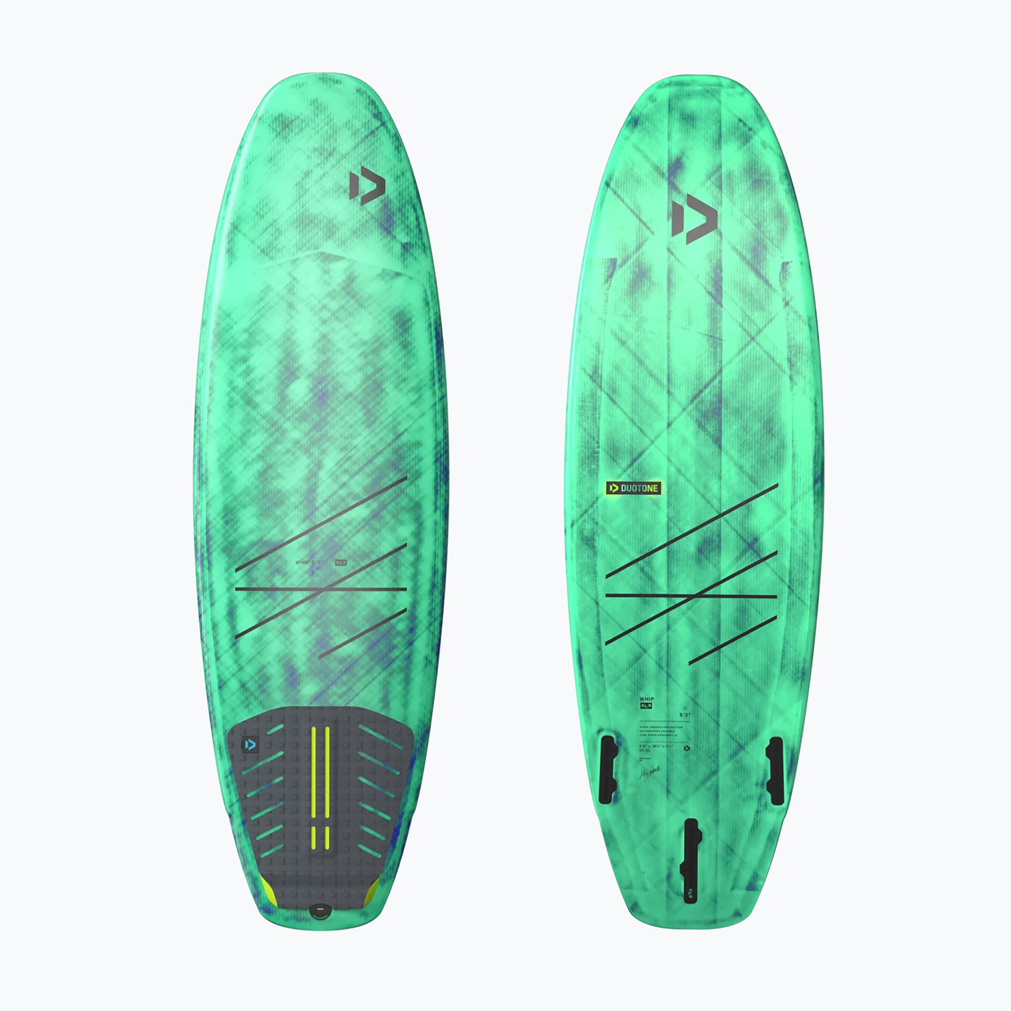 Deska do kitesurfingu Duotone Surf Kite Whip SLS purple/green 