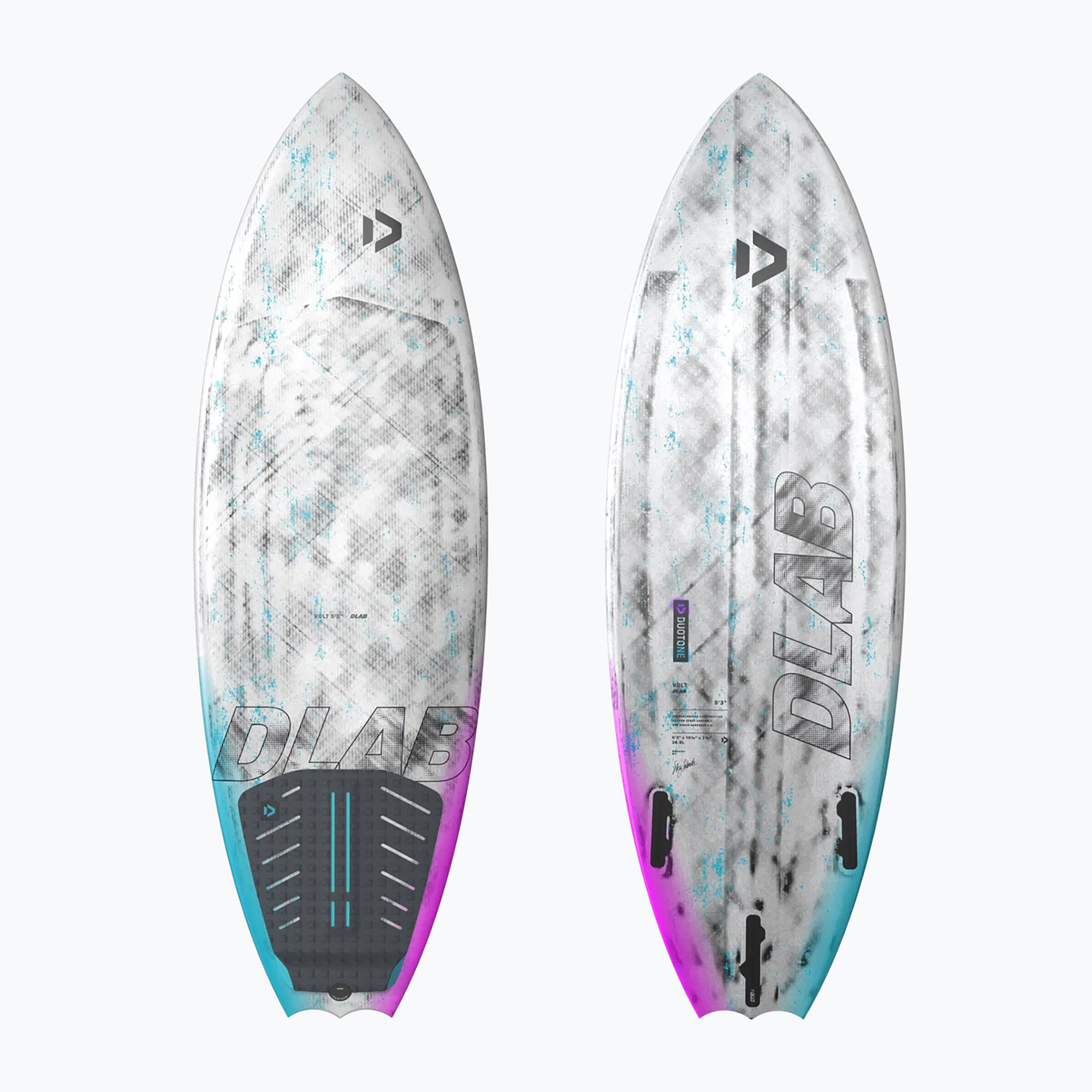 Дъска за кайтсърфинг Duotone Surf Kite Volt D/LAB black/white