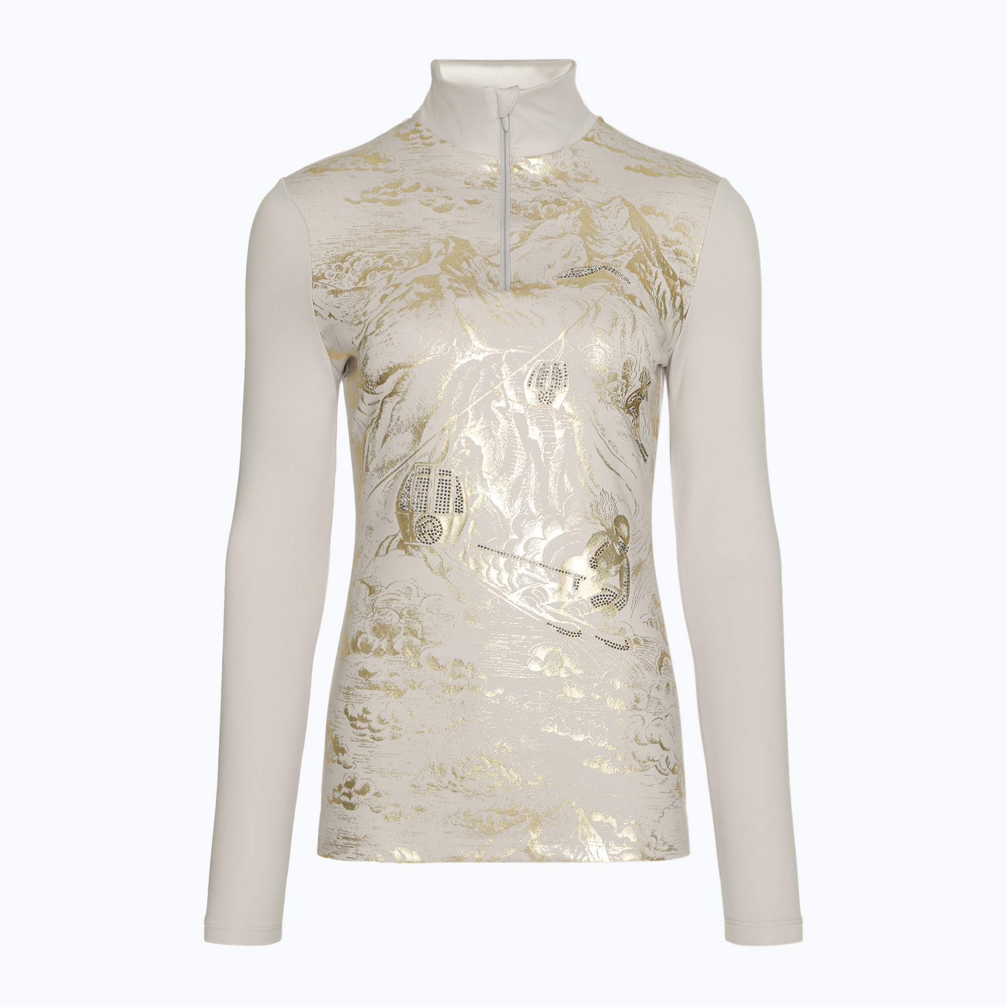 Felpa donna Sportalm 1823011722 silver cloud (38) (1823011722-07)