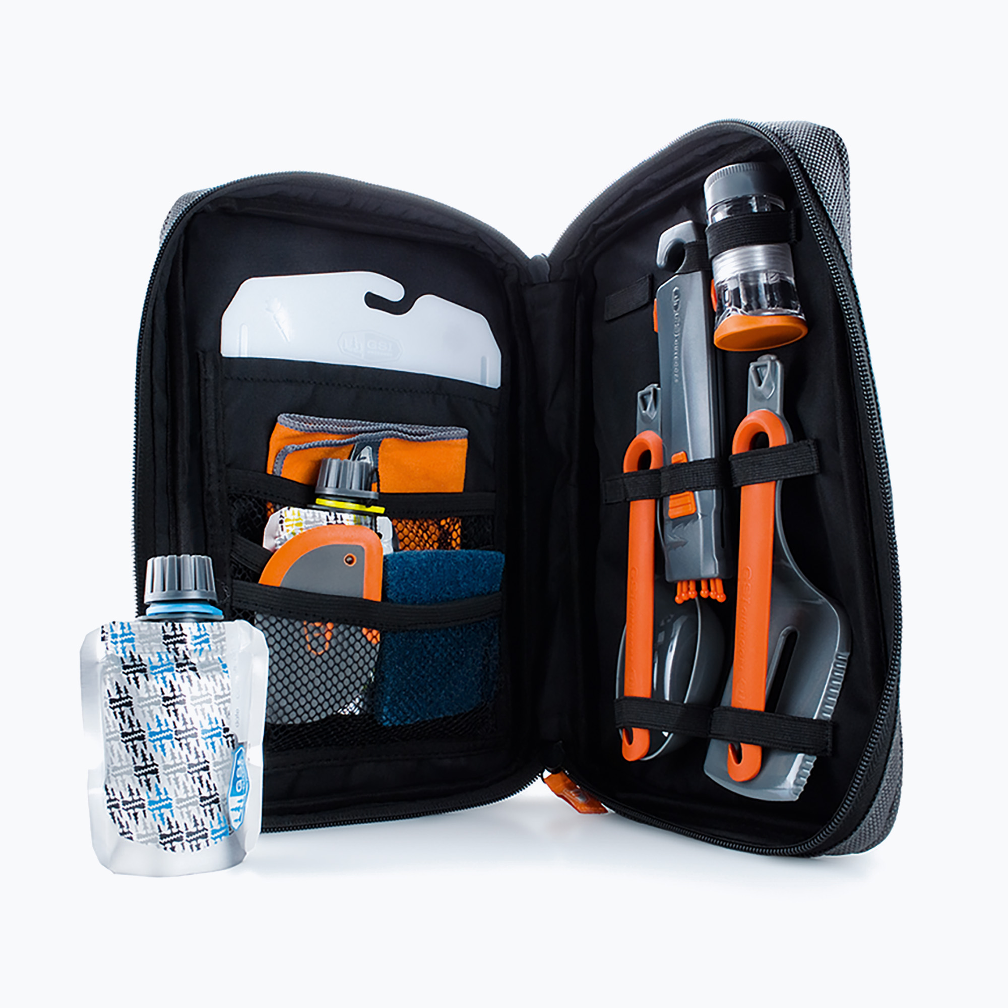 Туристически комплект GSI Outdoors Gourmet Kitchen Kit 11pcs. grey