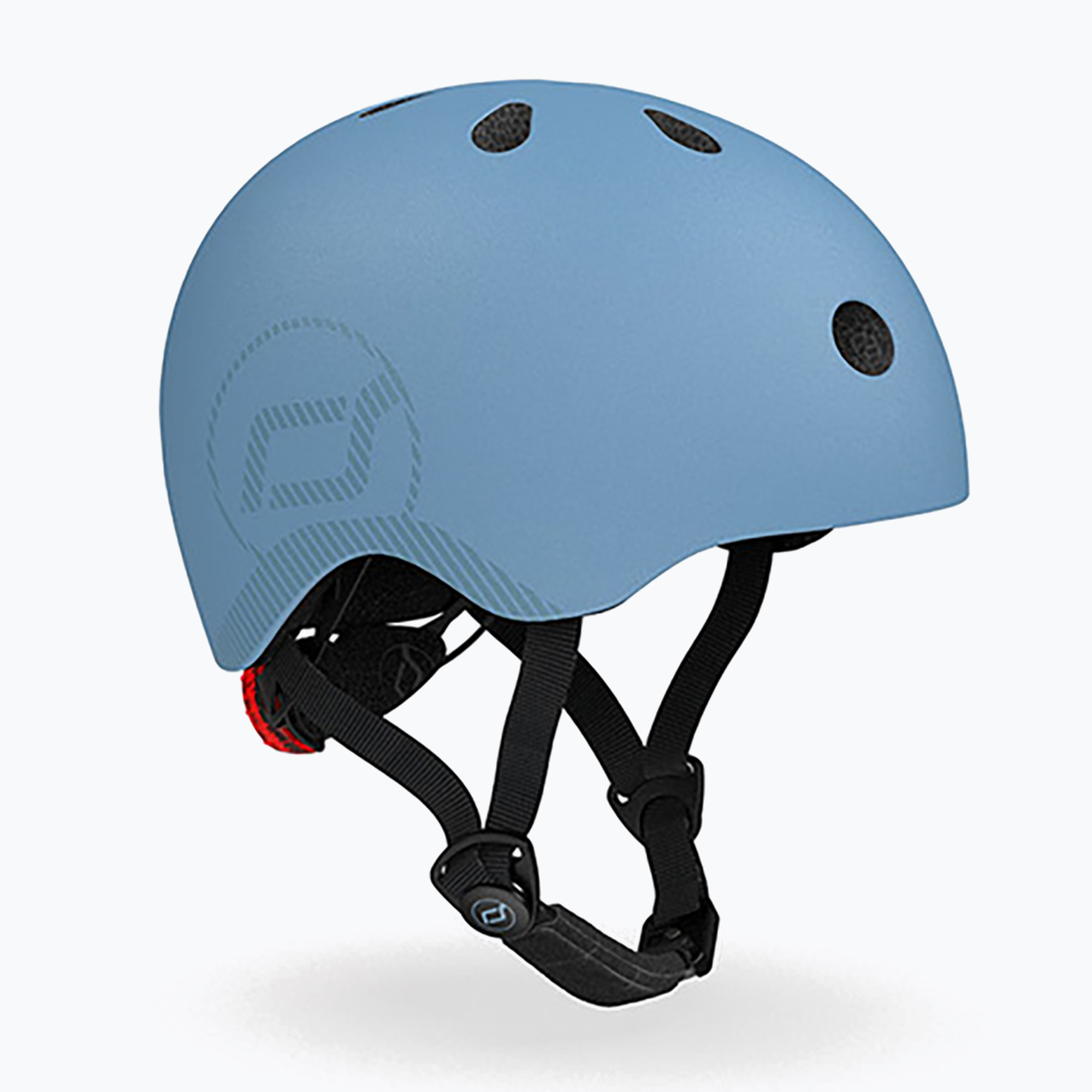 Kask dziecięcy Scoot & Ride M-L steel 