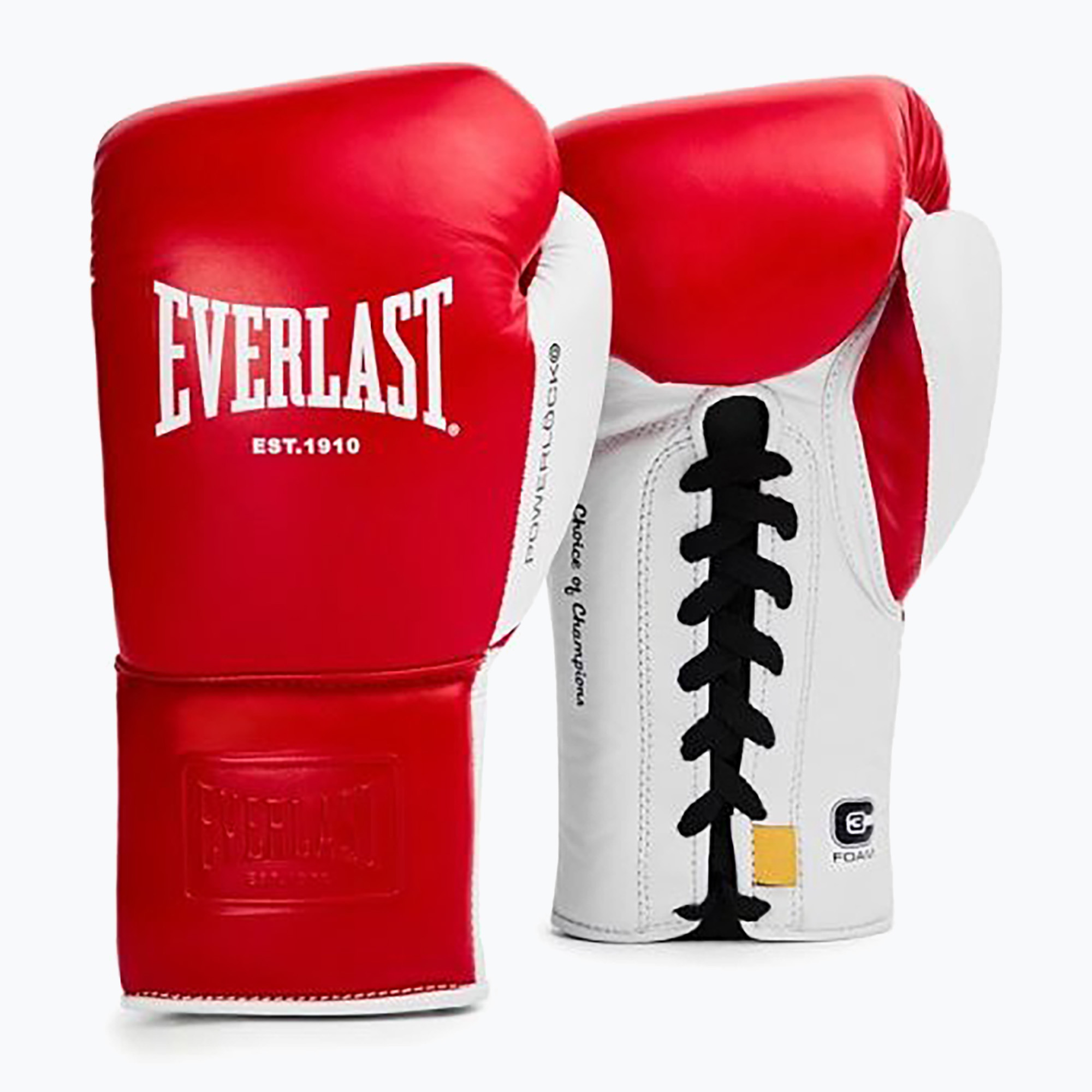 Боксови ръкавици Everlast Powerlock OG Pro Fight red/white