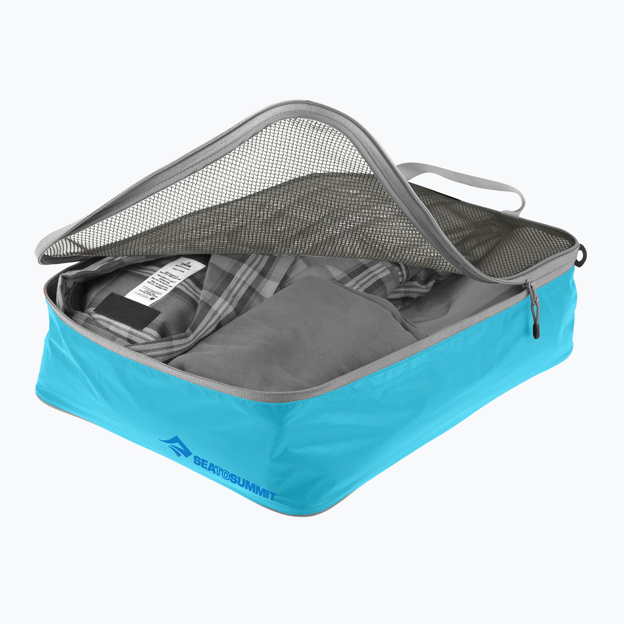Organizer turystyczny Sea to Summit Ultra-Sil Garment Mesh Bag M blue atoll 