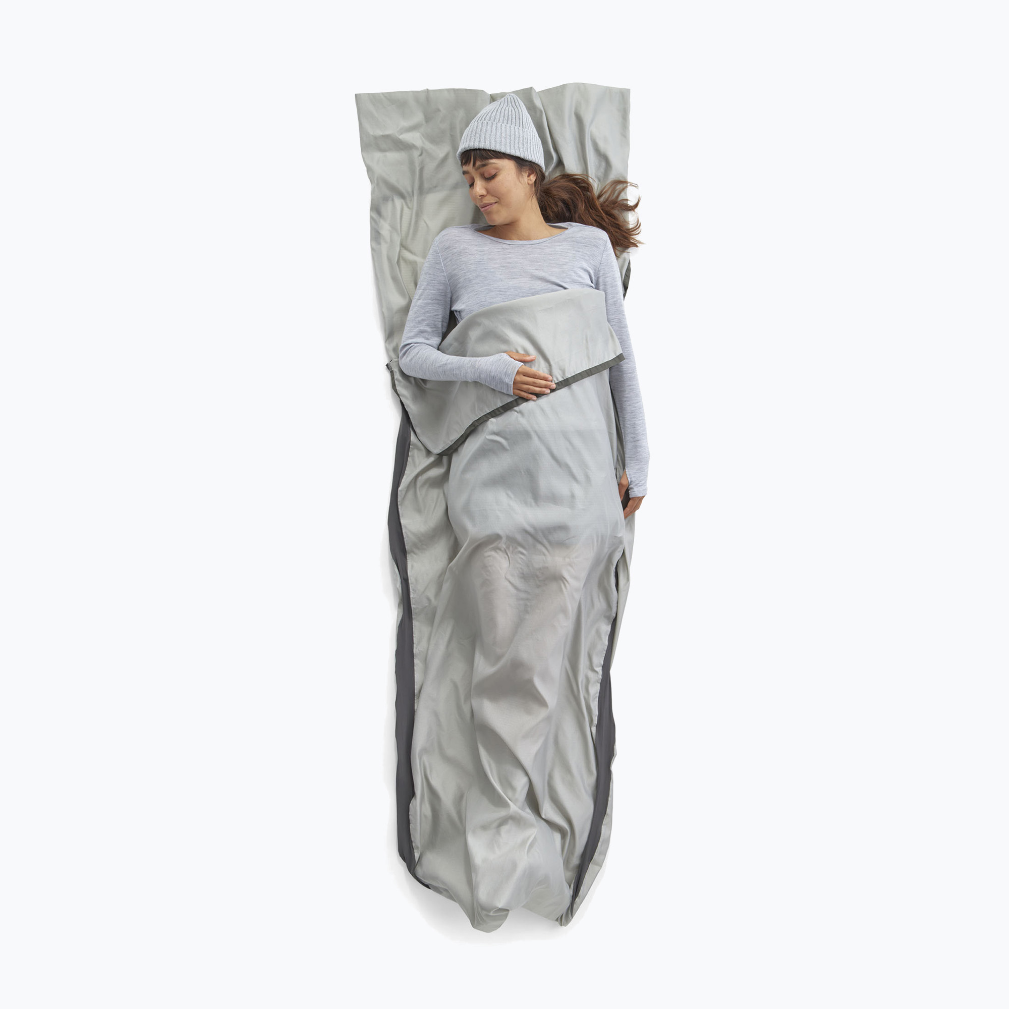 Вложка за спален чувал Sea To Summit Silk Blend Sleeping Bag Liner Rectangular moonstruck