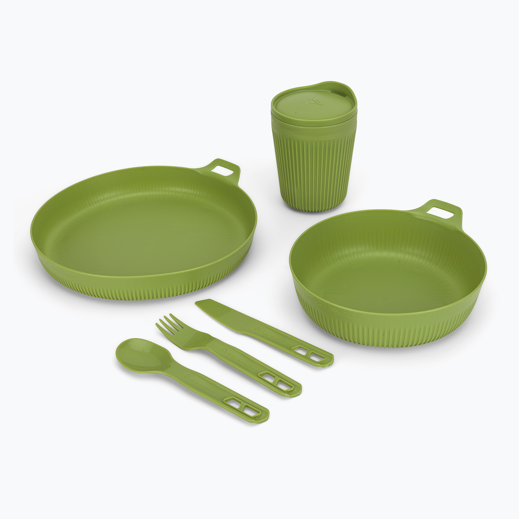 Set de vase turistice Sea To Summit Horizon Dinnerware tarragon