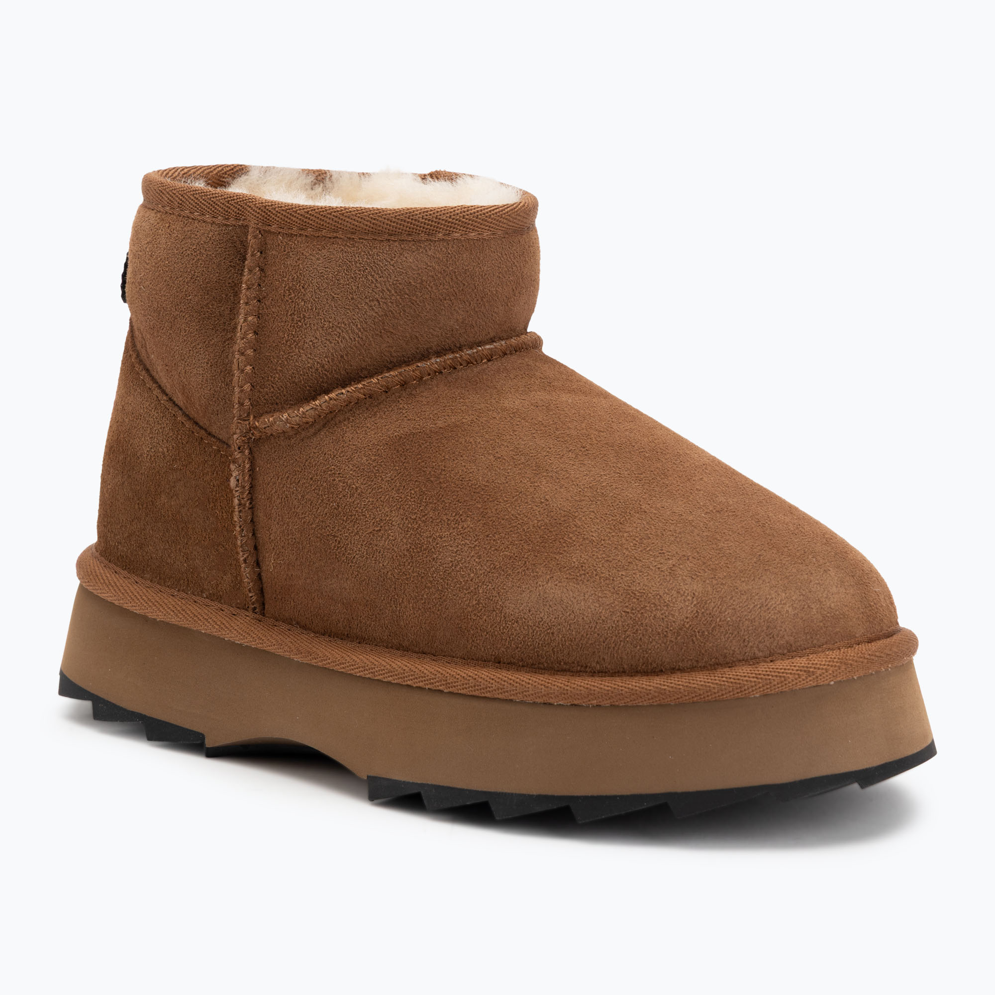Śniegowce damskie EMU Australia Sharky Micro Flatform chestnut/black 