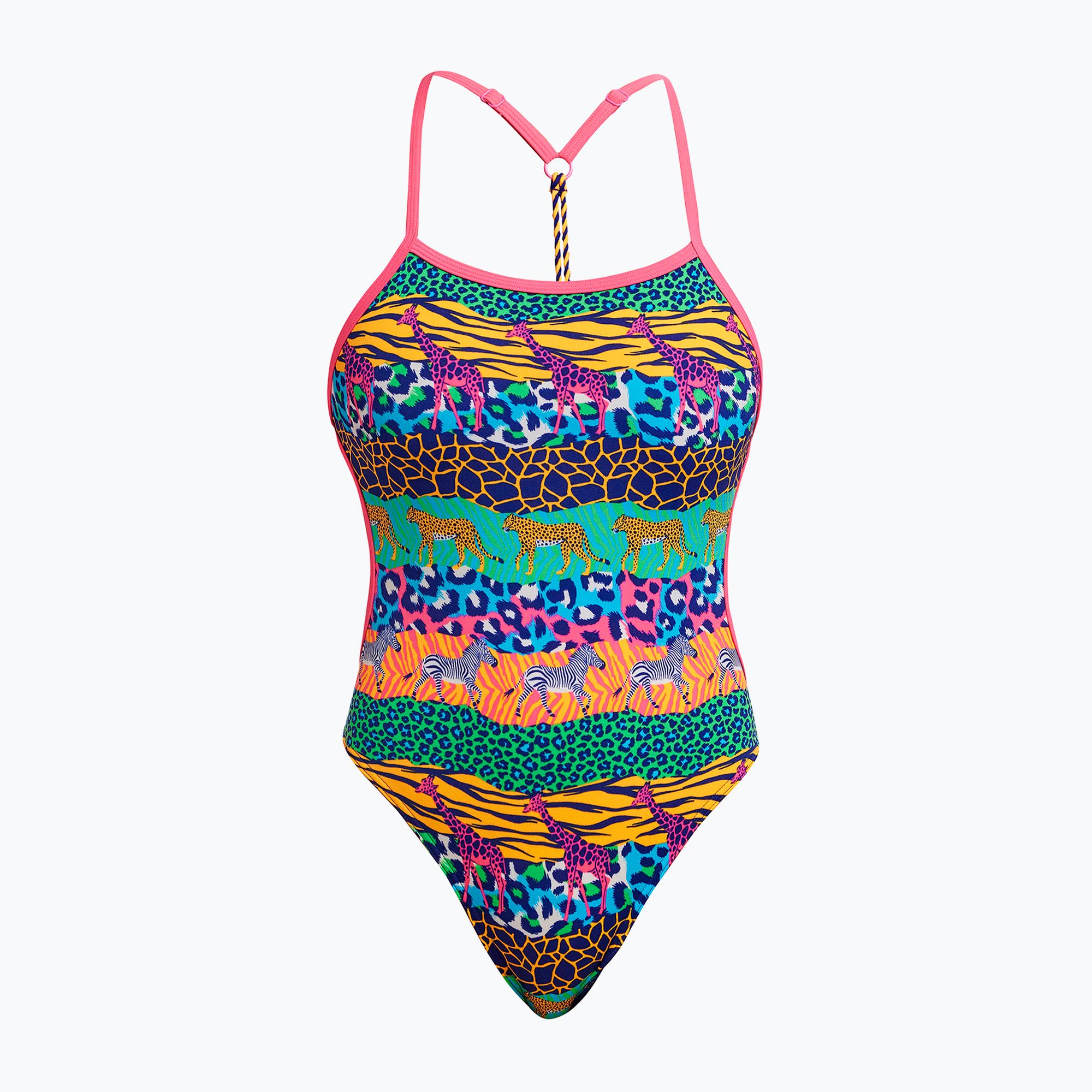 Funkita Twisted One Piece, costume da bagno da donna, selvaggio (10 AUS) (Twisted One Piece FKS038L7180308)