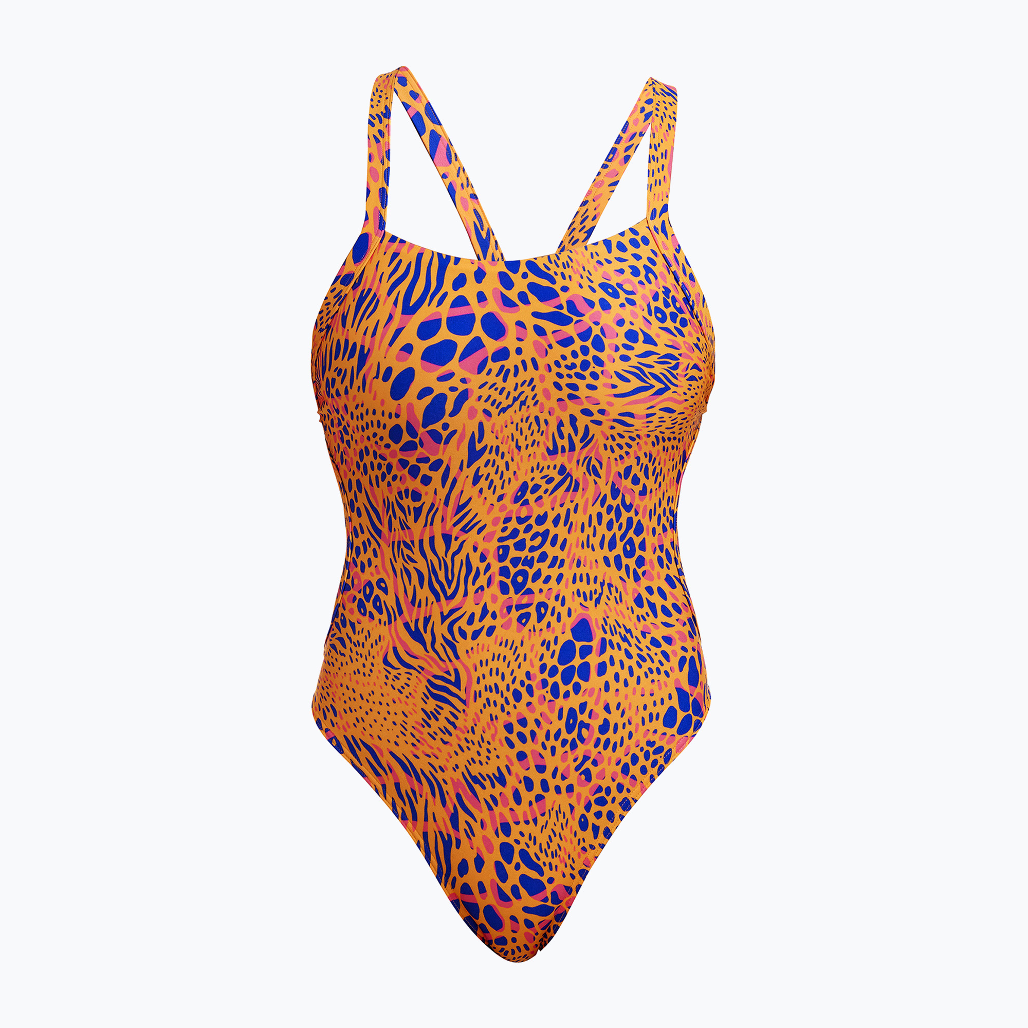 Дамски бански костюм от една част Funkita Brace Free One Piece hide pride