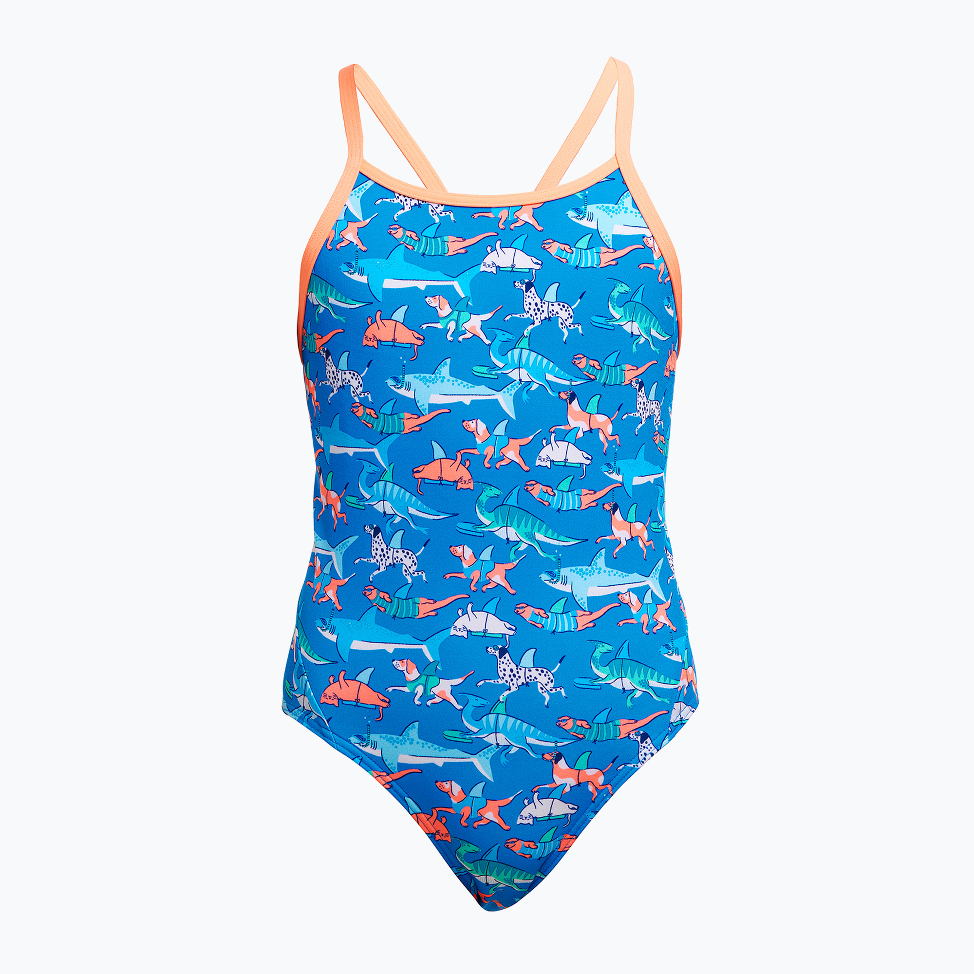 Funkita Diamond Back One Piece costume da bagno per bambini pinna nuoto
