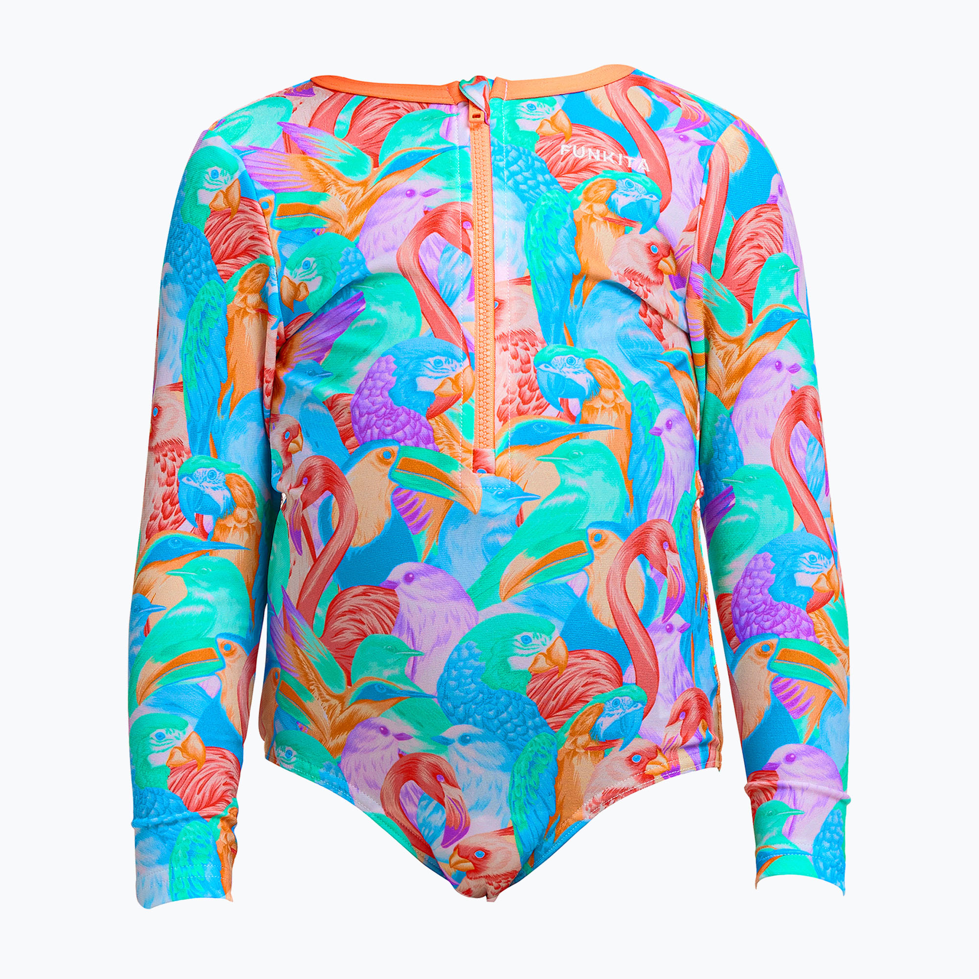 Детски бански костюм от една част Funkita Sun Cover One Piece birdsville