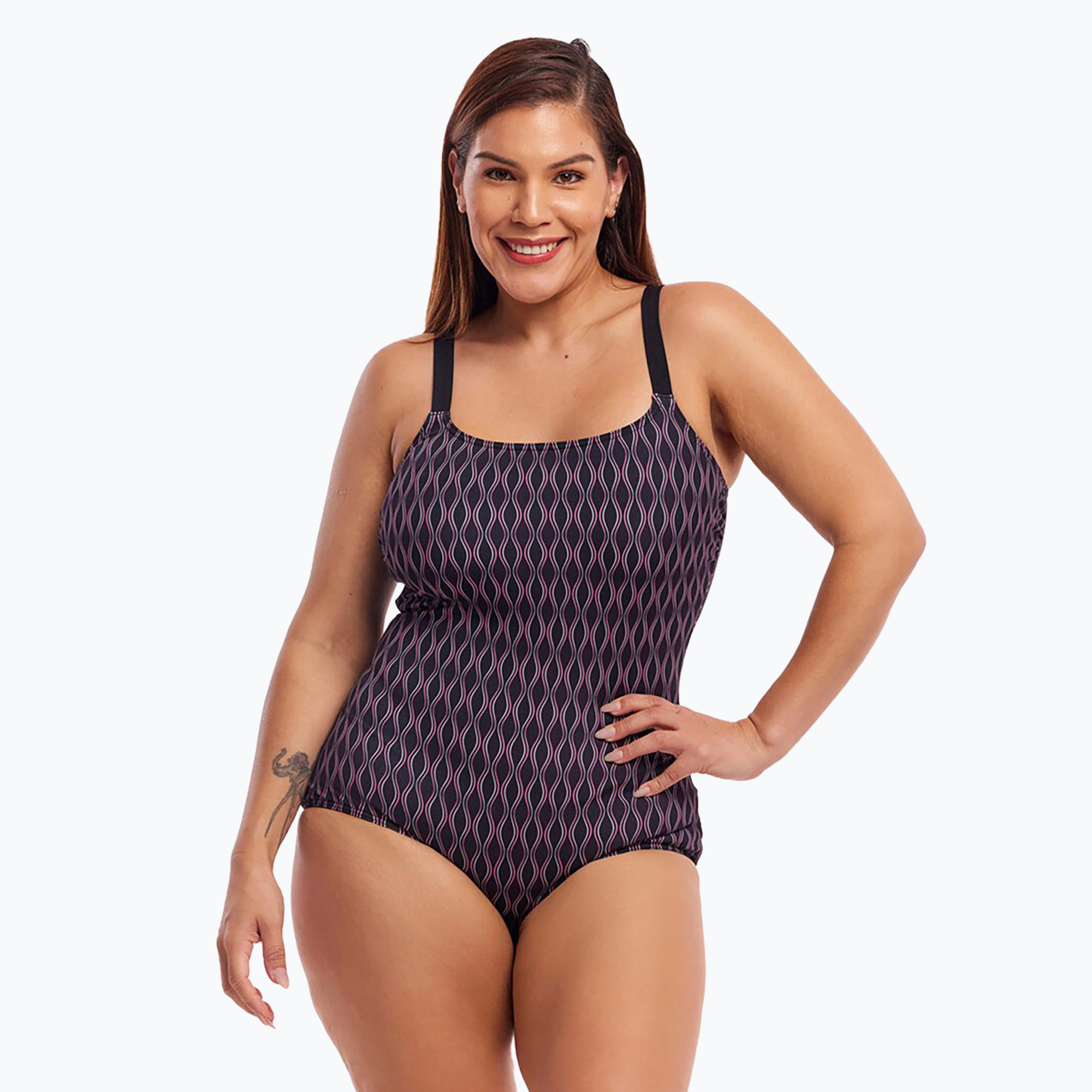 Costume da bagno intero Funkita Scoop Neck Curvy Queen da donna (12 AUS) (Scoop Neck One Piece FKS083L7201220)