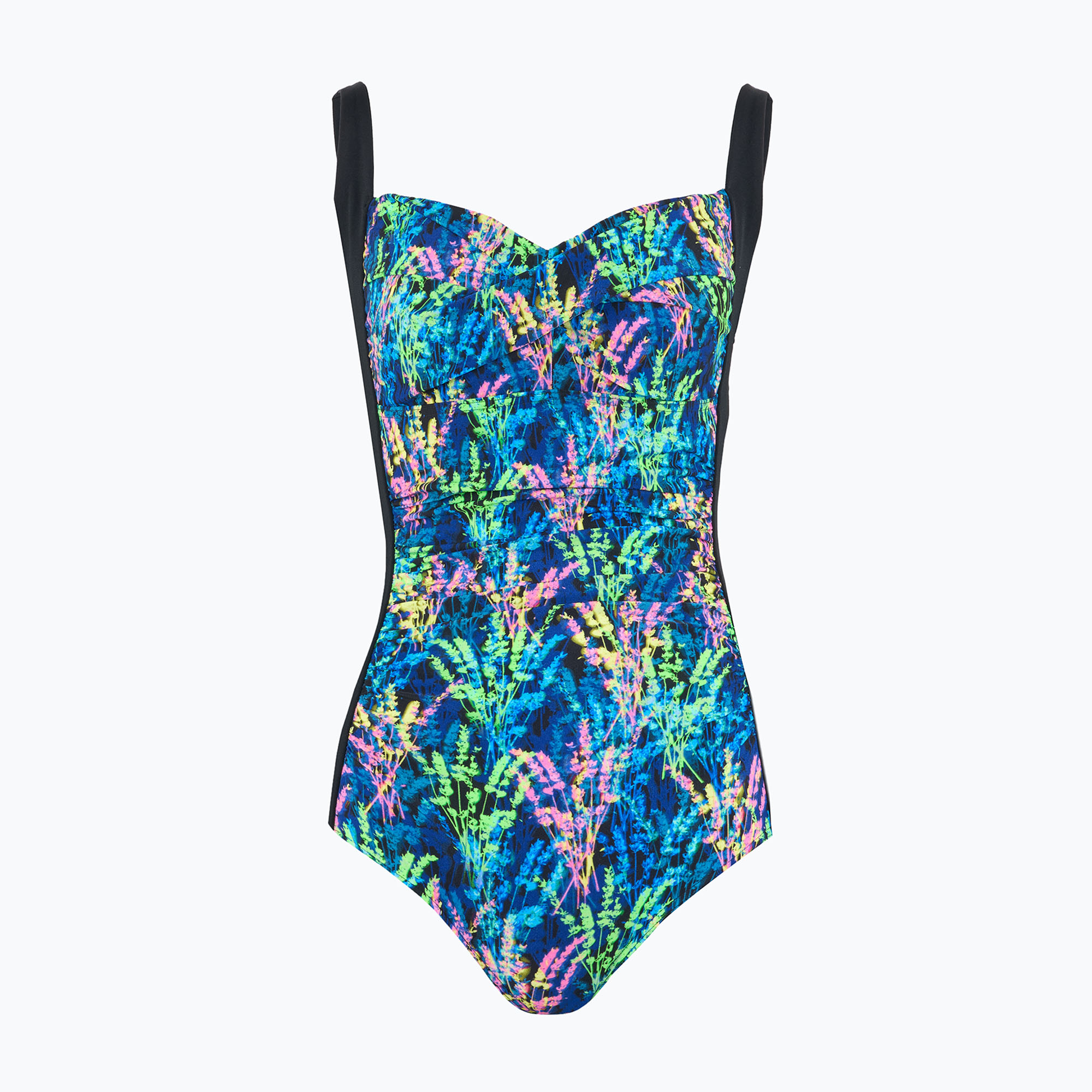 Дамски бански костюм от една част Funkita Ruched One Piece midnight meadow