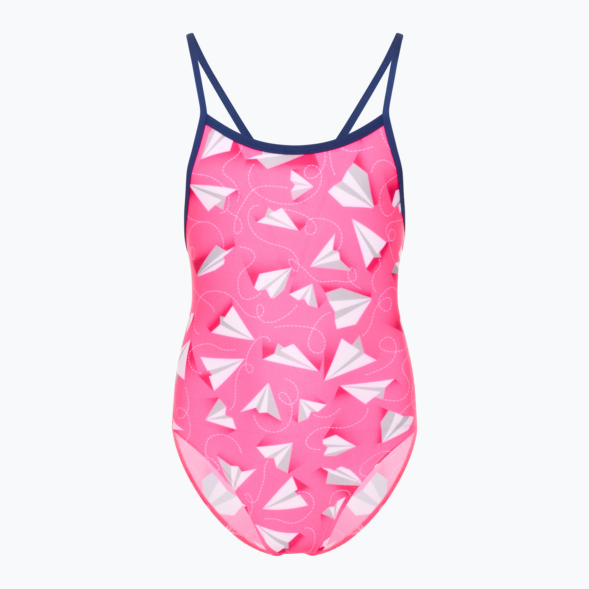 Детски бански костюм от една част Funkita Single Strap One Piece paper pink