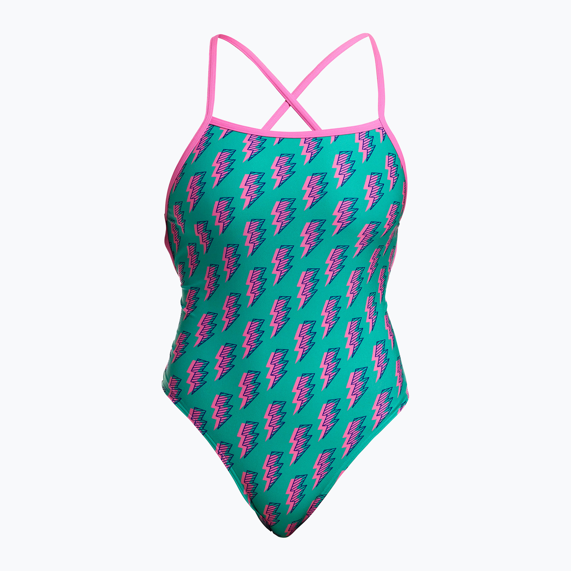 Funkita costume intero donna Strapped In One Piece zip zap (8 AUS) (Strapped In One Piece FKS034L7208906)